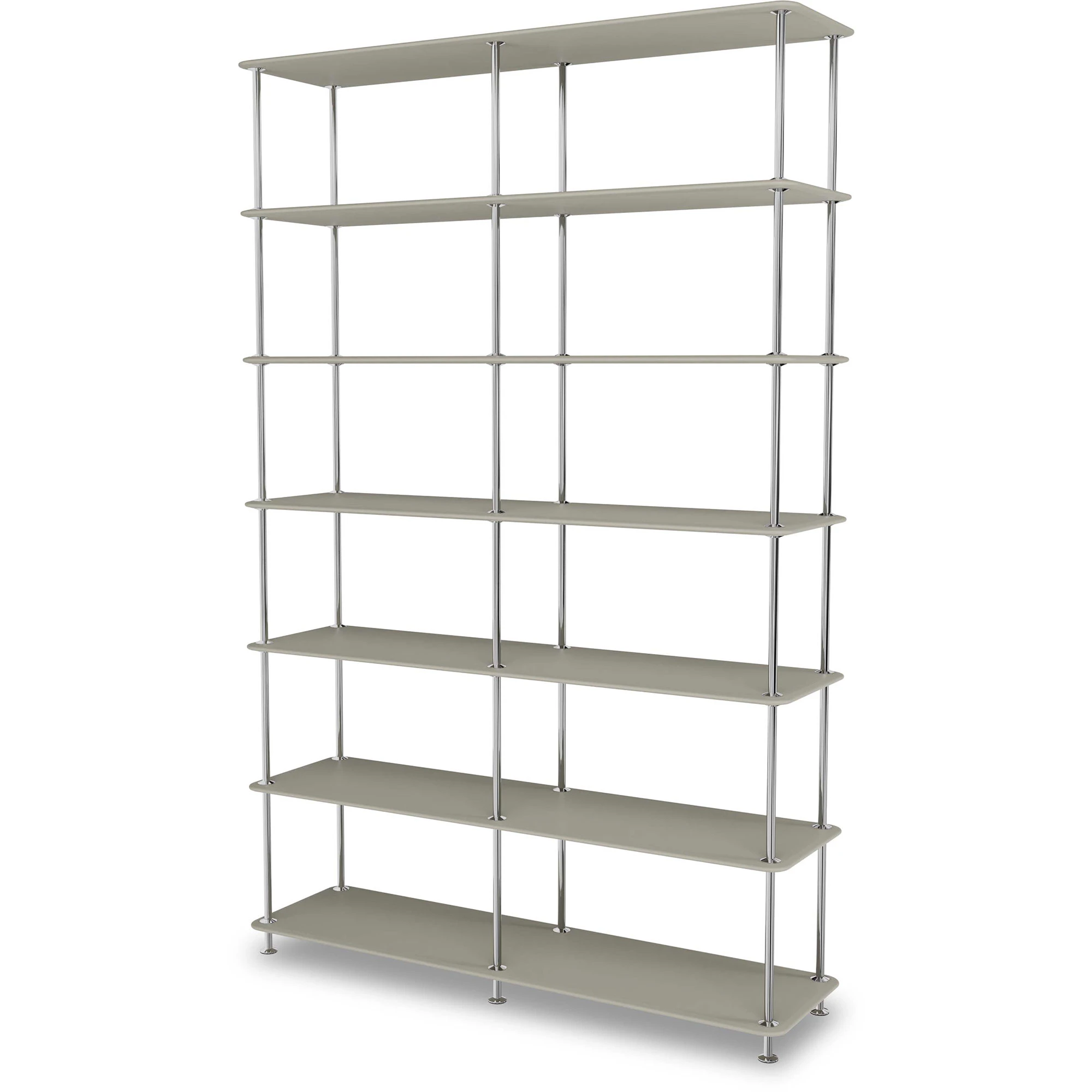 Montana Free Hylla 660000 Fennel / - Bokhyllor Lackerad Metall Krom