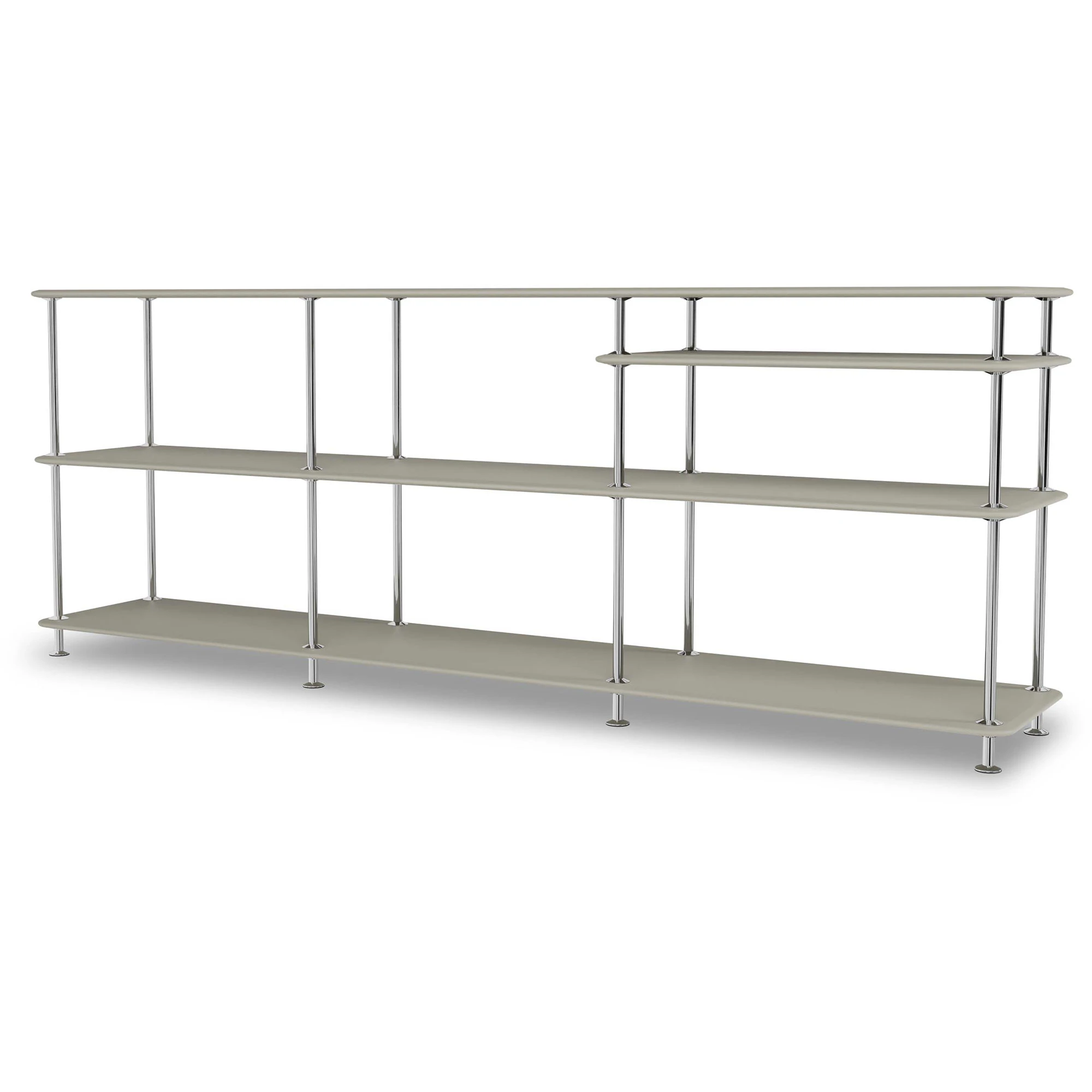 Montana Free Hylla 222100 Fennel / - Bokhyllor Lackerad Metall Krom
