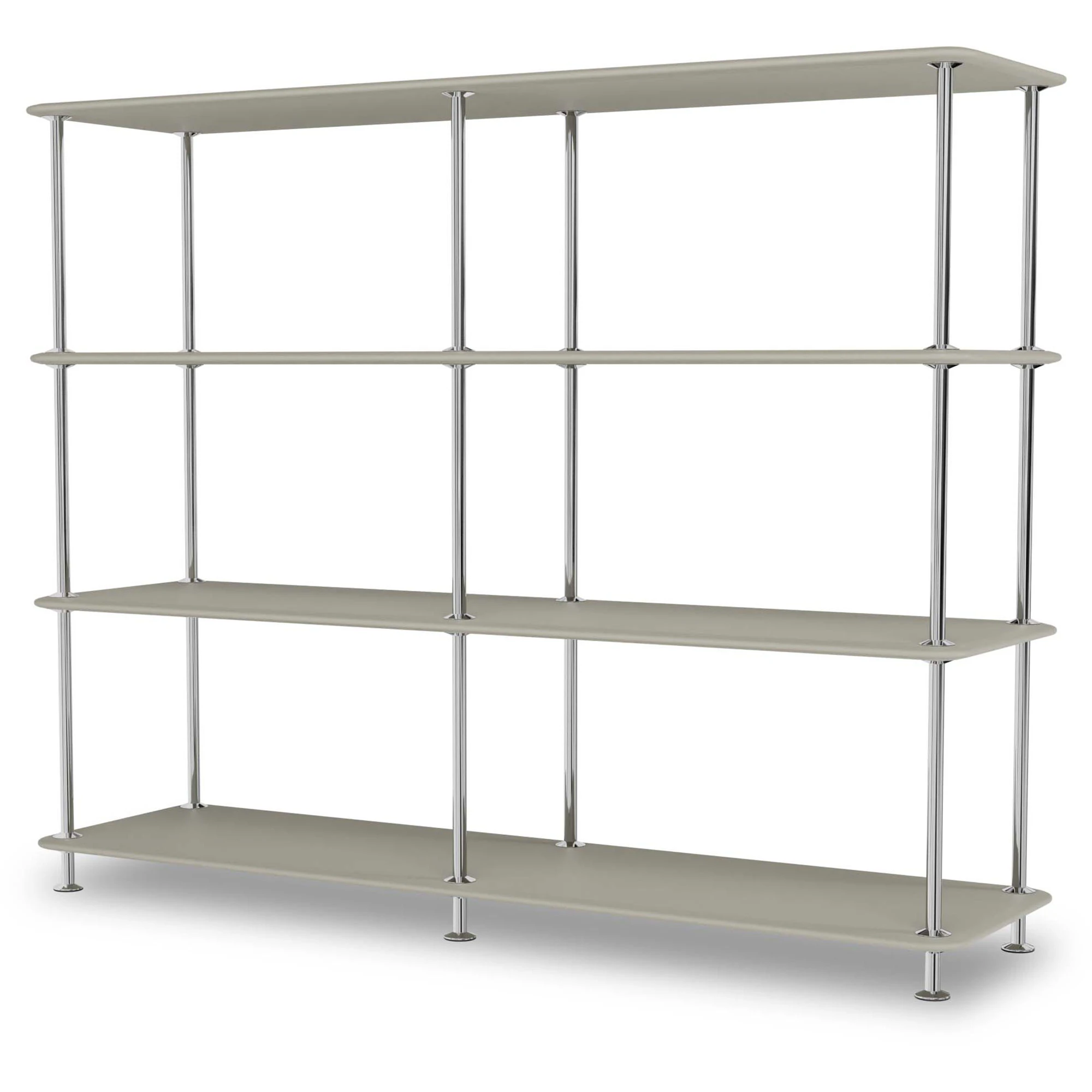 Montana Free Hylla 330000 Fennel / - Bokhyllor Lackerad Metall Krom