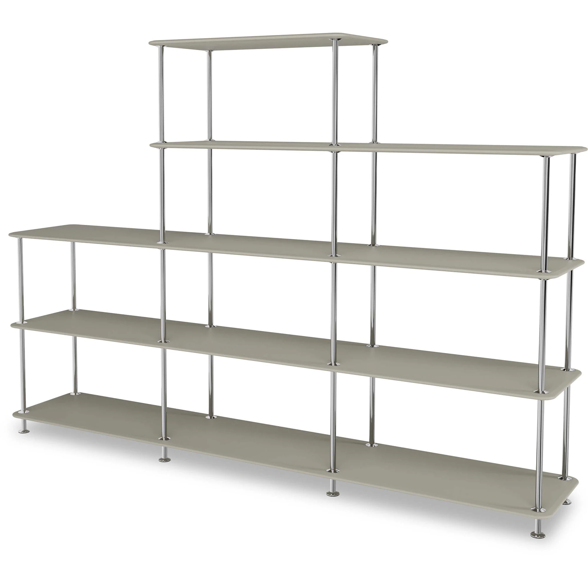 Montana Free Hylla 342000 Fennel / - Bokhyllor Lackerad Metall Krom