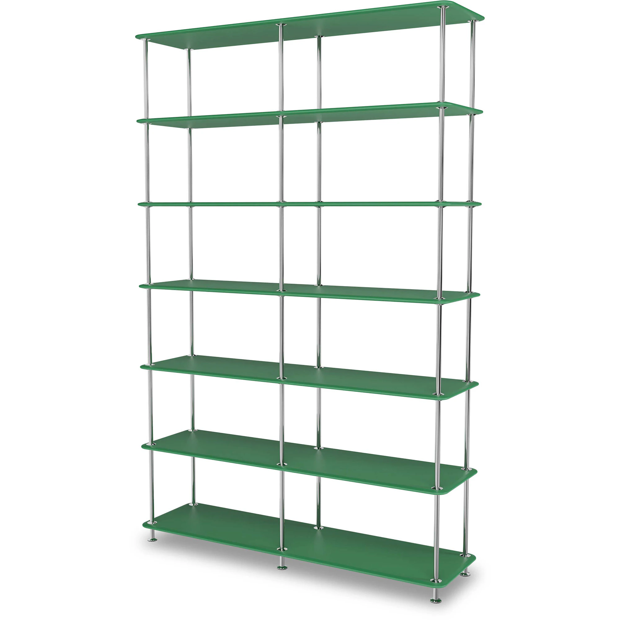 Montana Free Hylla 660000 Parsley / - Bokhyllor Lackerad Metall Krom