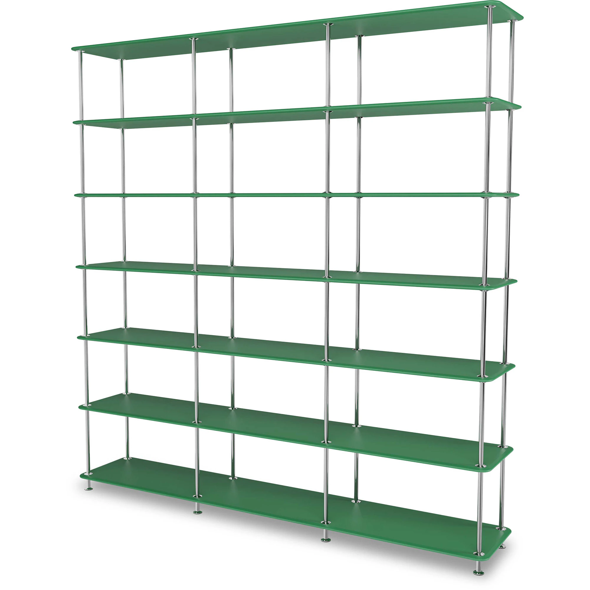 Montana Free Hylla 666000 Parsley / - Bokhyllor Lackerad Metall Krom