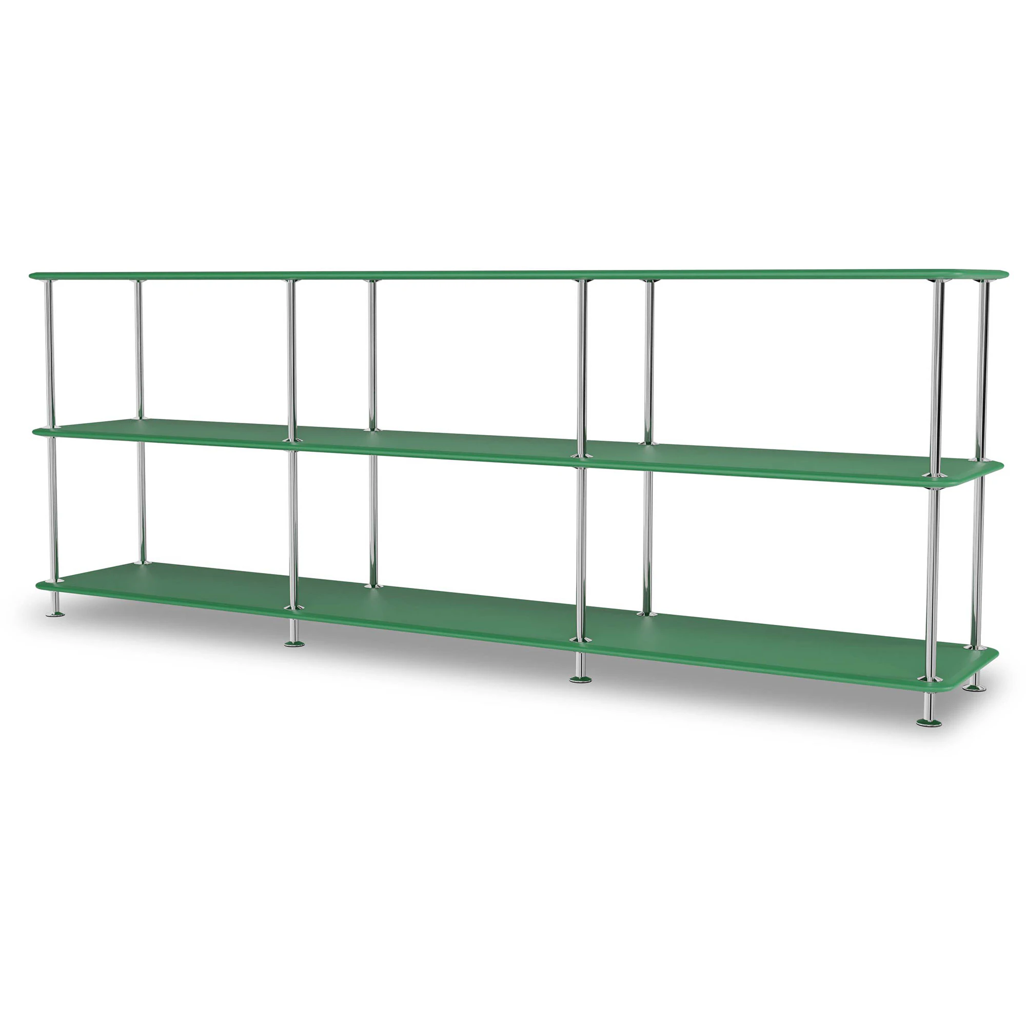 Montana Free Hylla 222000 Parsley / - Bokhyllor Lackerad Metall Krom