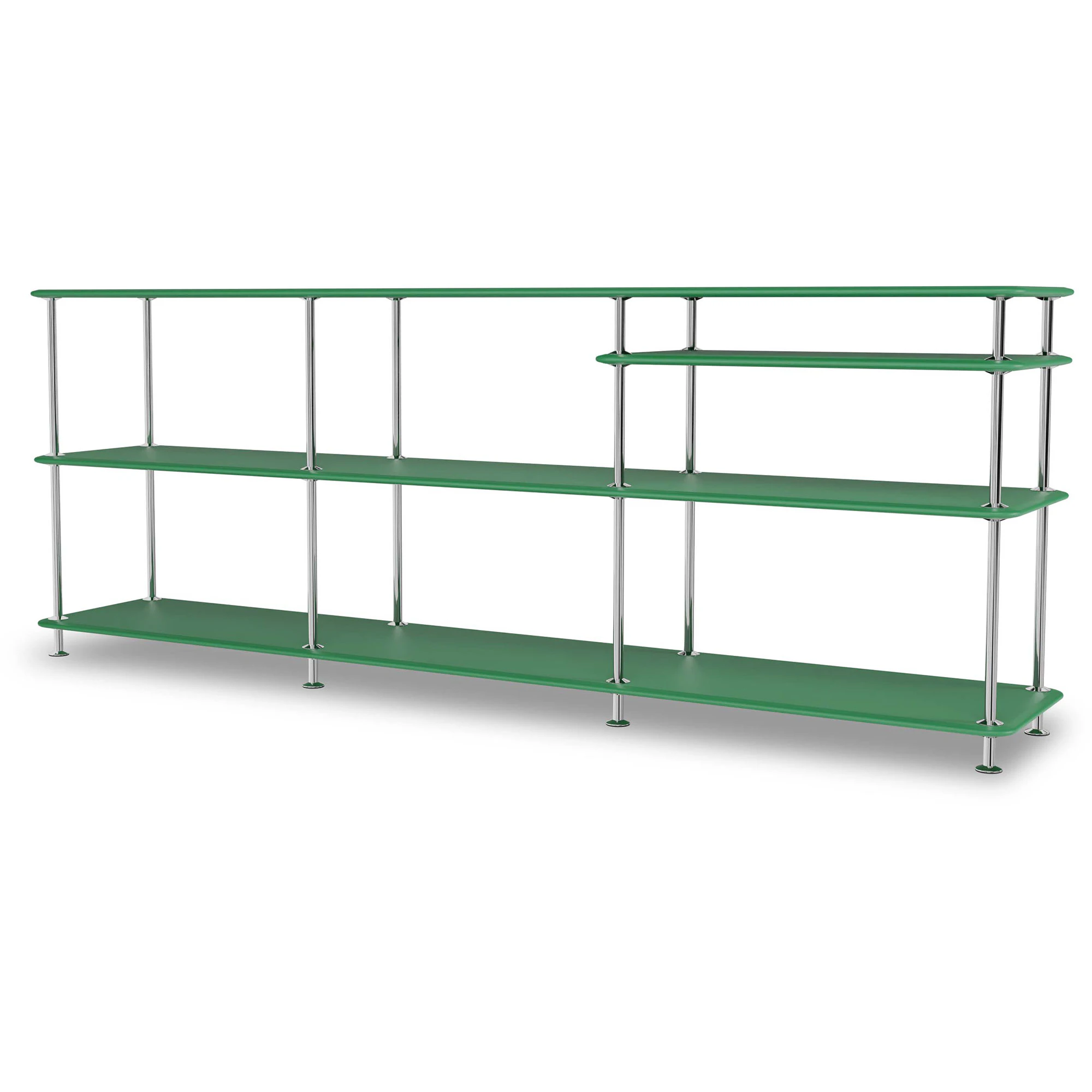 Montana Free Hylla 222100 Parsley / - Bokhyllor Lackerad Metall Krom