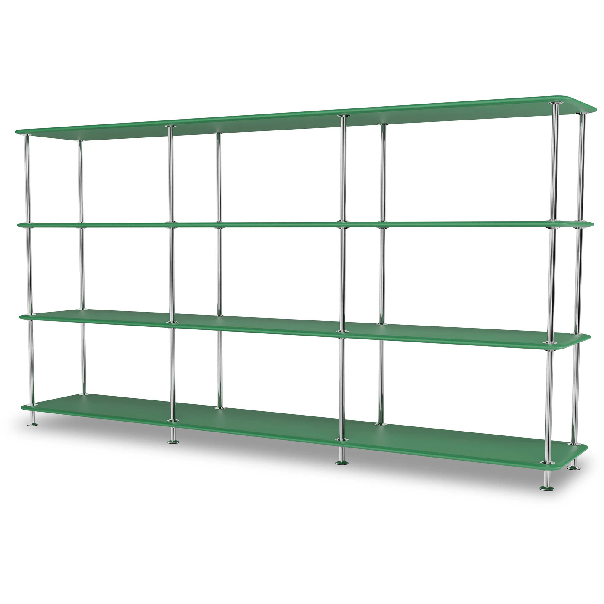Montana Free Hylla 333000 Parsley / - Bokhyllor Lackerad Metall Krom