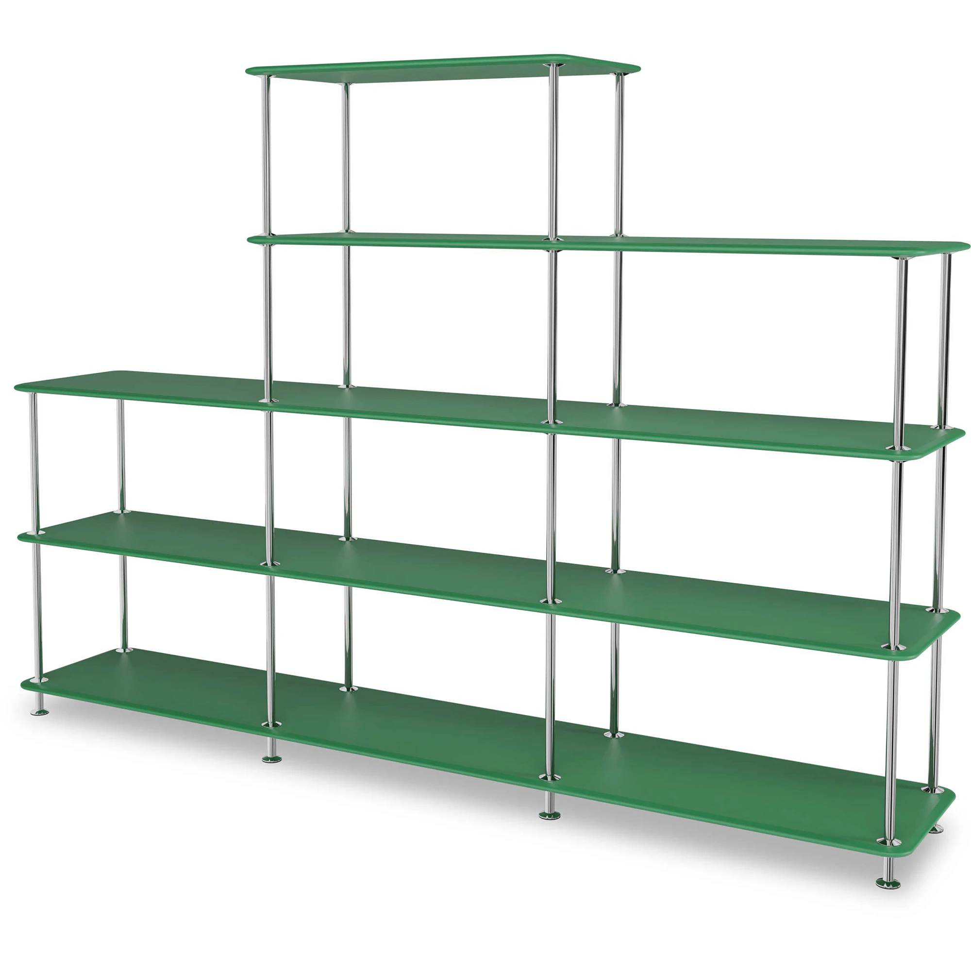 Montana Free Hylla 342000 Parsley / - Bokhyllor Lackerad Metall Krom