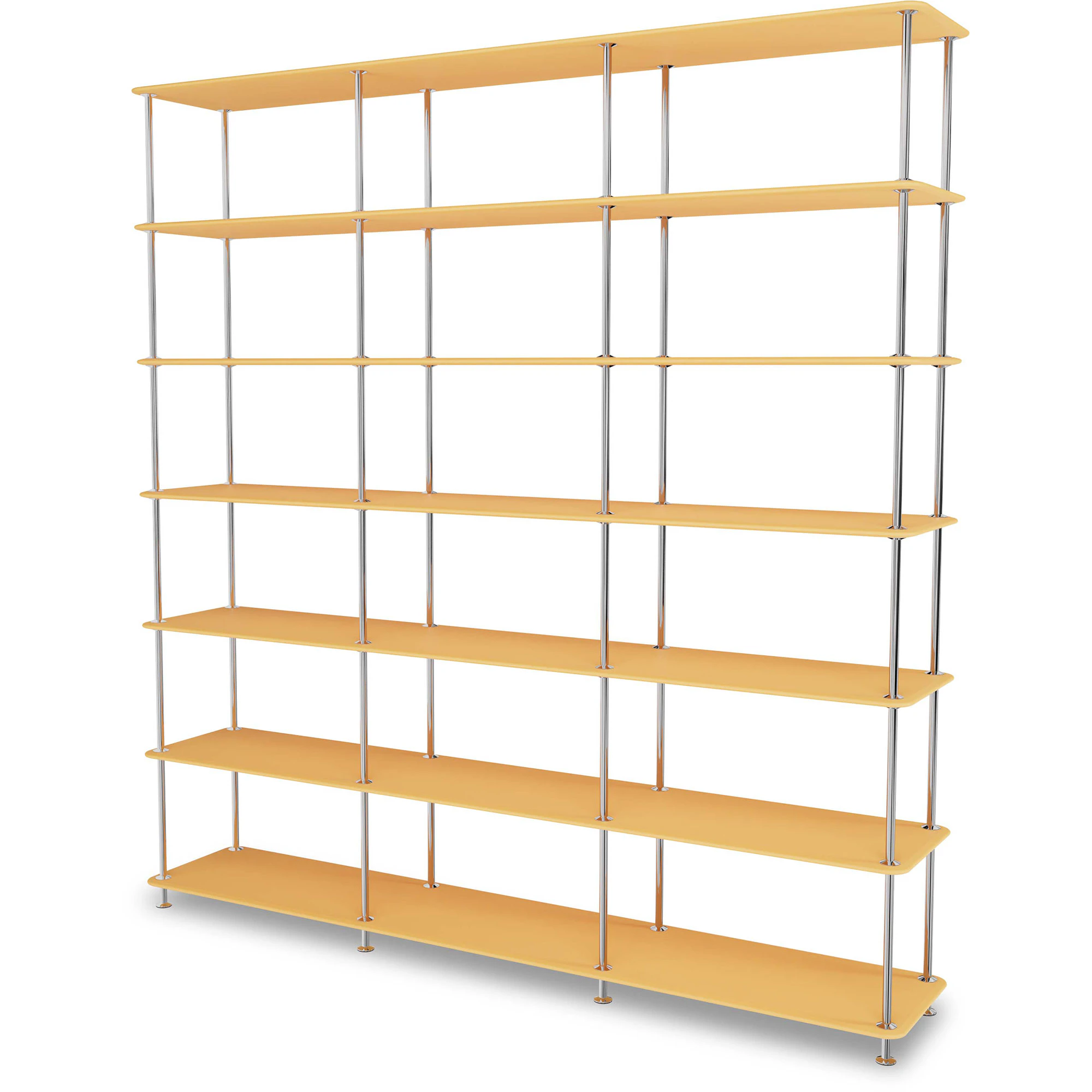 Montana Free Hylla 666000 Acacia / - Bokhyllor Lackerad Metall Krom