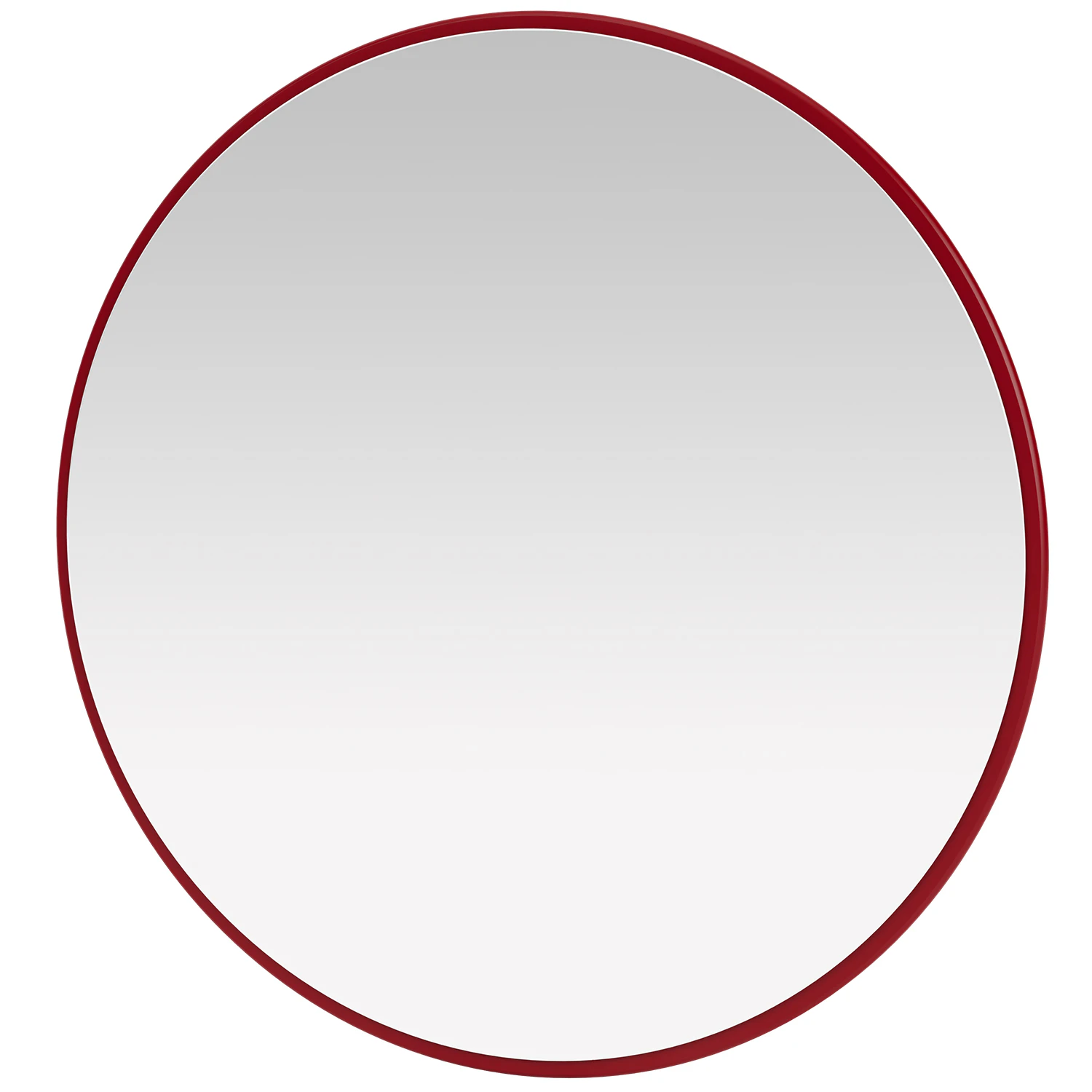 Montana Colour Frame Väggspegel Ø70 Cm - Väggspeglar Lackad Mdf Beetroot