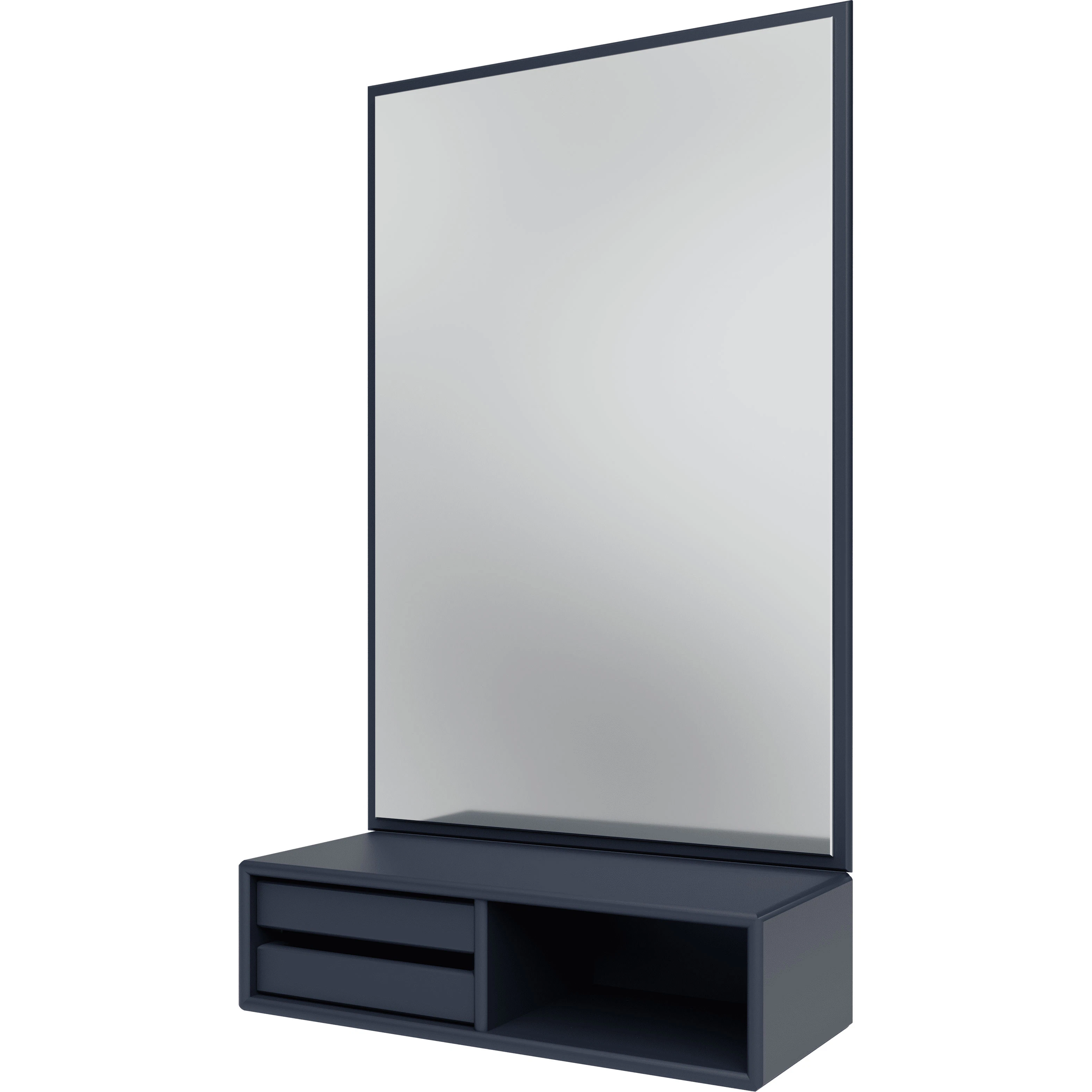 Montana Glance Väggspegel Med Hylla - Väggspeglar Spegelglas Shadow