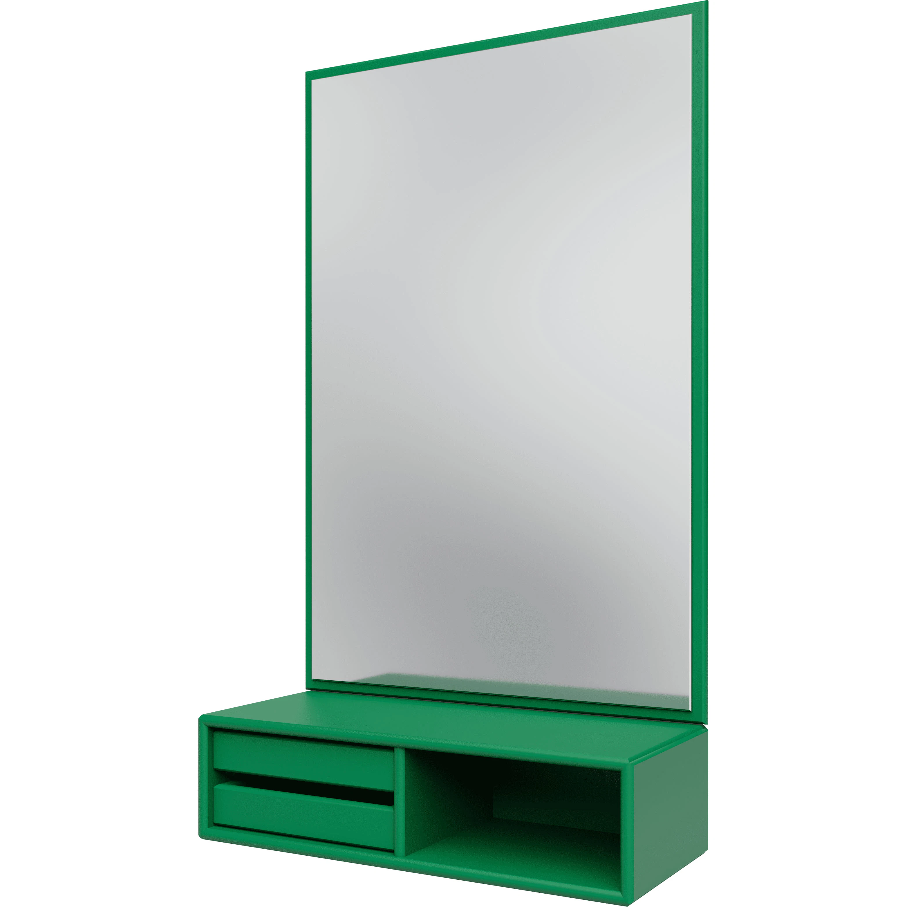 Montana Glance Väggspegel Med Hylla - Väggspeglar Spegelglas Parsley