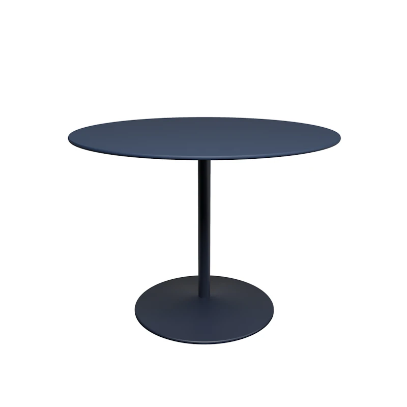 Panton Café- & Matbord Ø100 cm, 0754n Blue Fes Nano Laminate