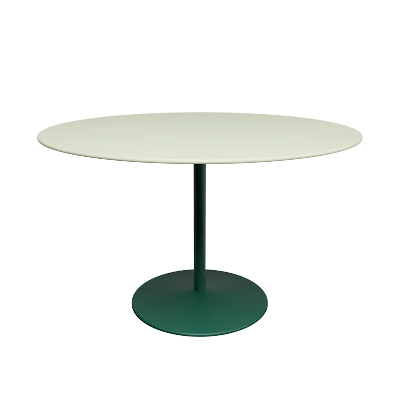 Panton Café- & Matbord Ø120 cm, 4183 Forbo Pistachio Linoleum