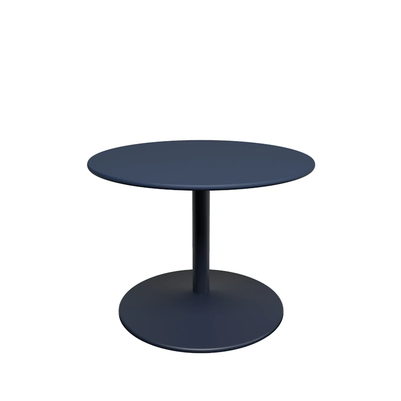 Panton Soffbord Ø60 cm, 0754n Blue Fes Nano Laminate
