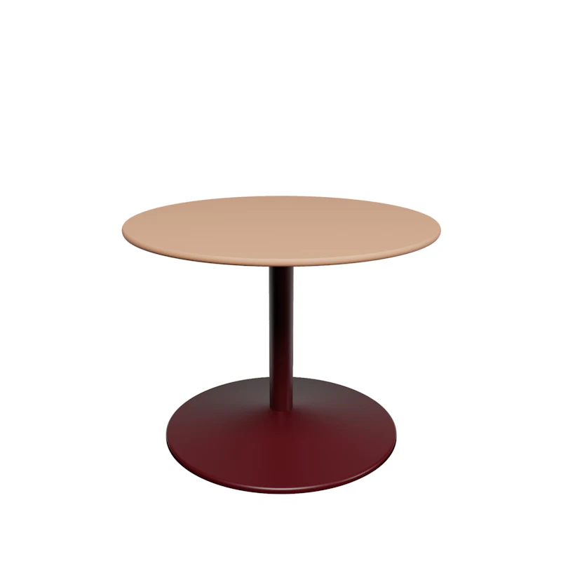 Panton Soffbord Ø60 cm, 4003 Forbo Walnut Linoleum