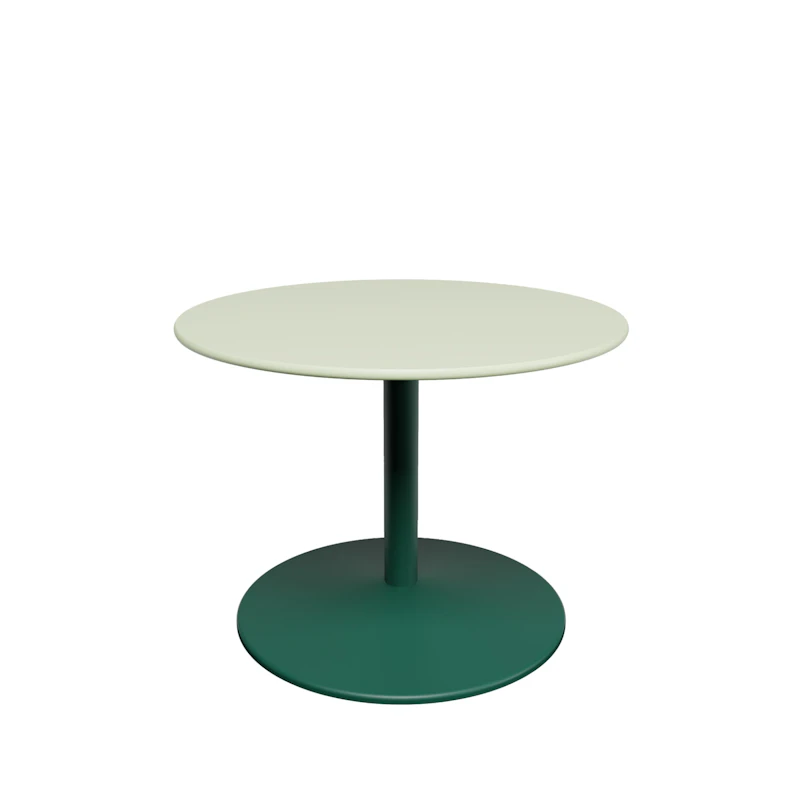 Panton Soffbord Ø60 cm, 4183 Forbo Pistachio Linoleum