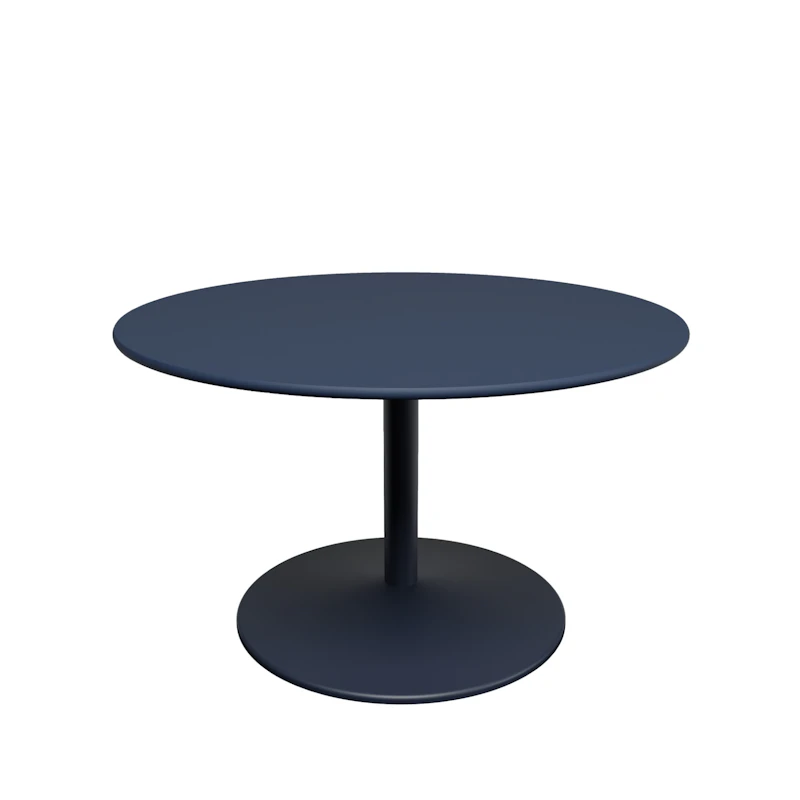 Panton Soffbord Ø75 cm, 0754n Blue Fes Nano Laminate