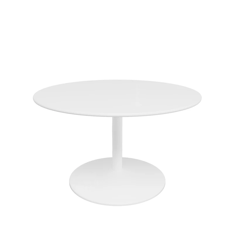 Panton Soffbord Ø75 cm, 38l Snow Laminate