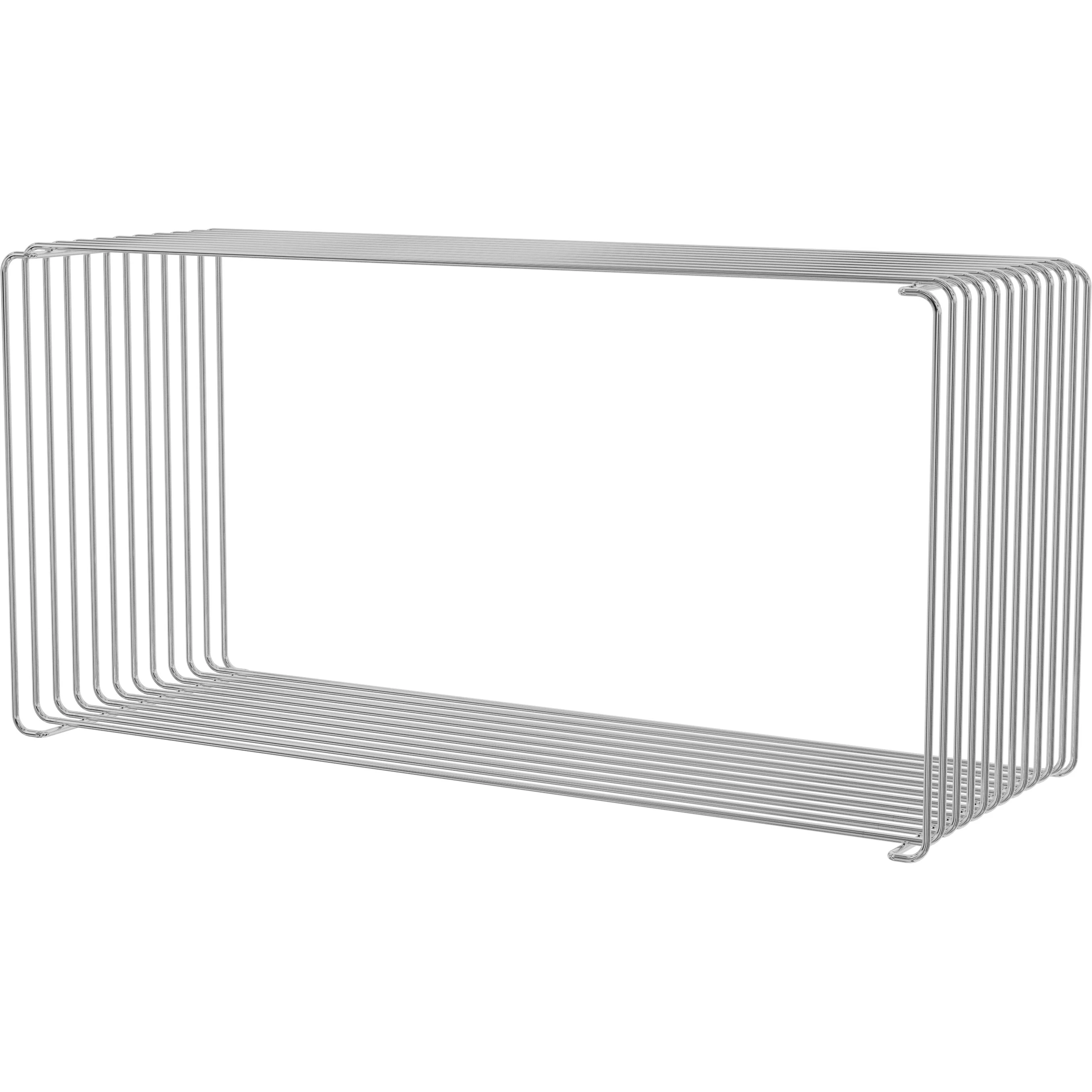Montana Panton Wire Extended Hylla 25,7 Cm - Modulära hyllsystem Stål Krom