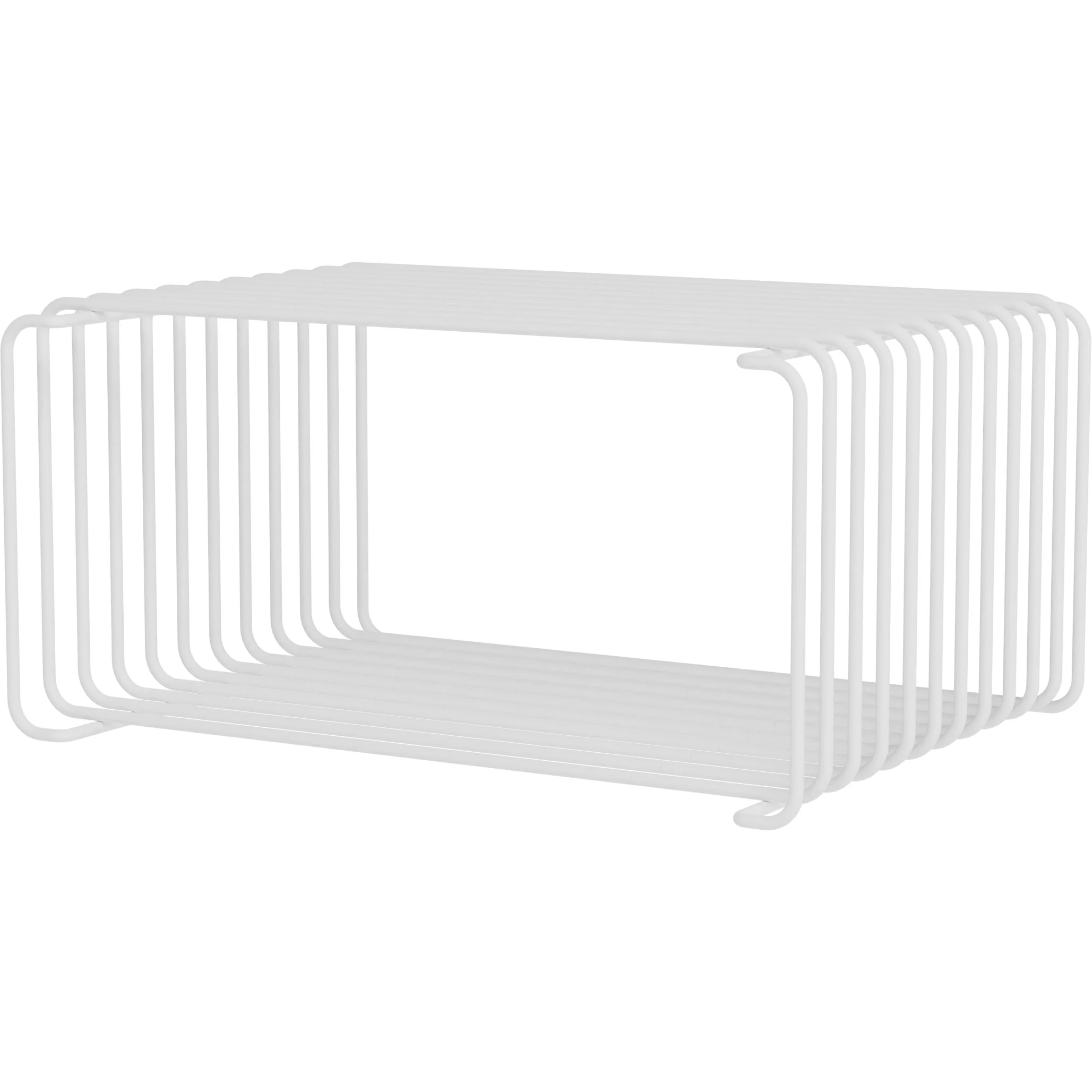 Montana Panton Wire Half Height 38- - Modulära hyllsystem Stål Snow