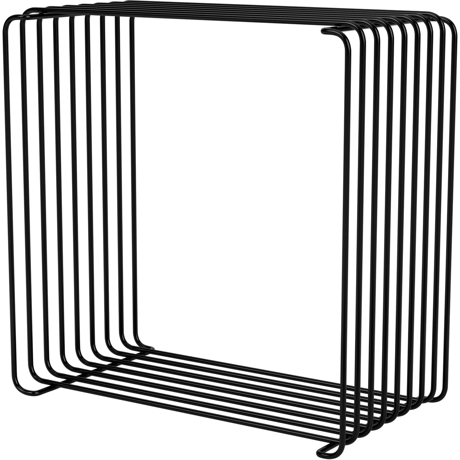 Montana Panton Wire Hylla 18 - Modulära hyllsystem Stål Svart
