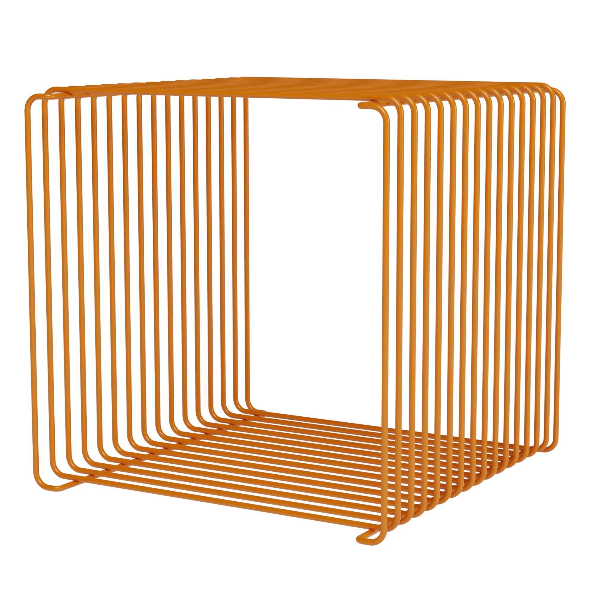 Montana Panton Wire Hylla 34 Cm - Sidobord & Avlastningsbord Lackerat St&aring;l Tangerine