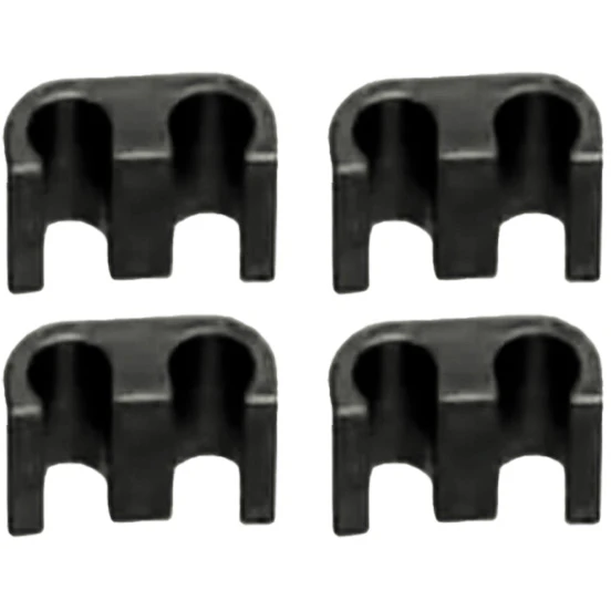 Montana Panton Wire Monteringsclips 4-pack - Modulära hyllsystem Plast Svart