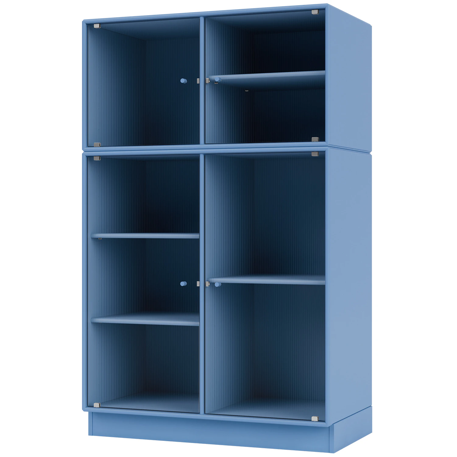 Montana Ripple Iii Vitrinsk&aring;p - Sk&aring;p & vitrinsk&aring;p Lackad Mdf Azure