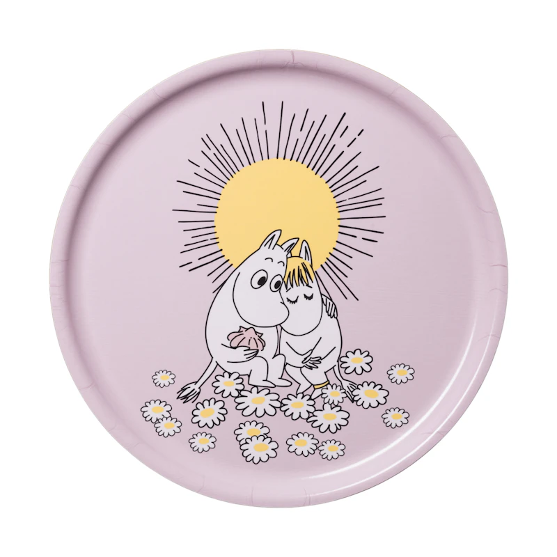 Moomin Bricka 35 cm Förälskade