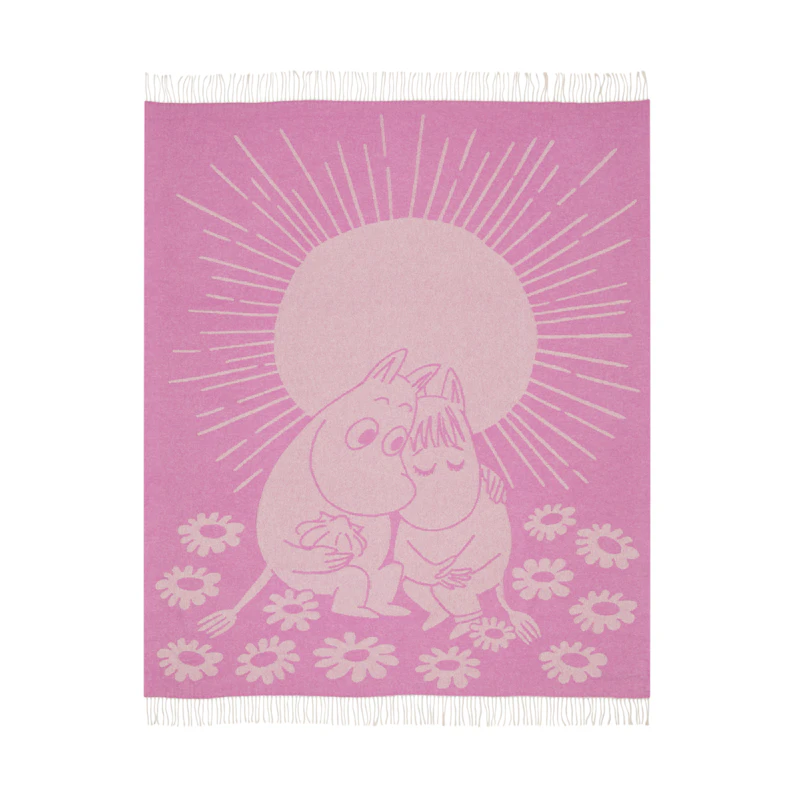 Moomin Filt 130x180 cm Förälskade