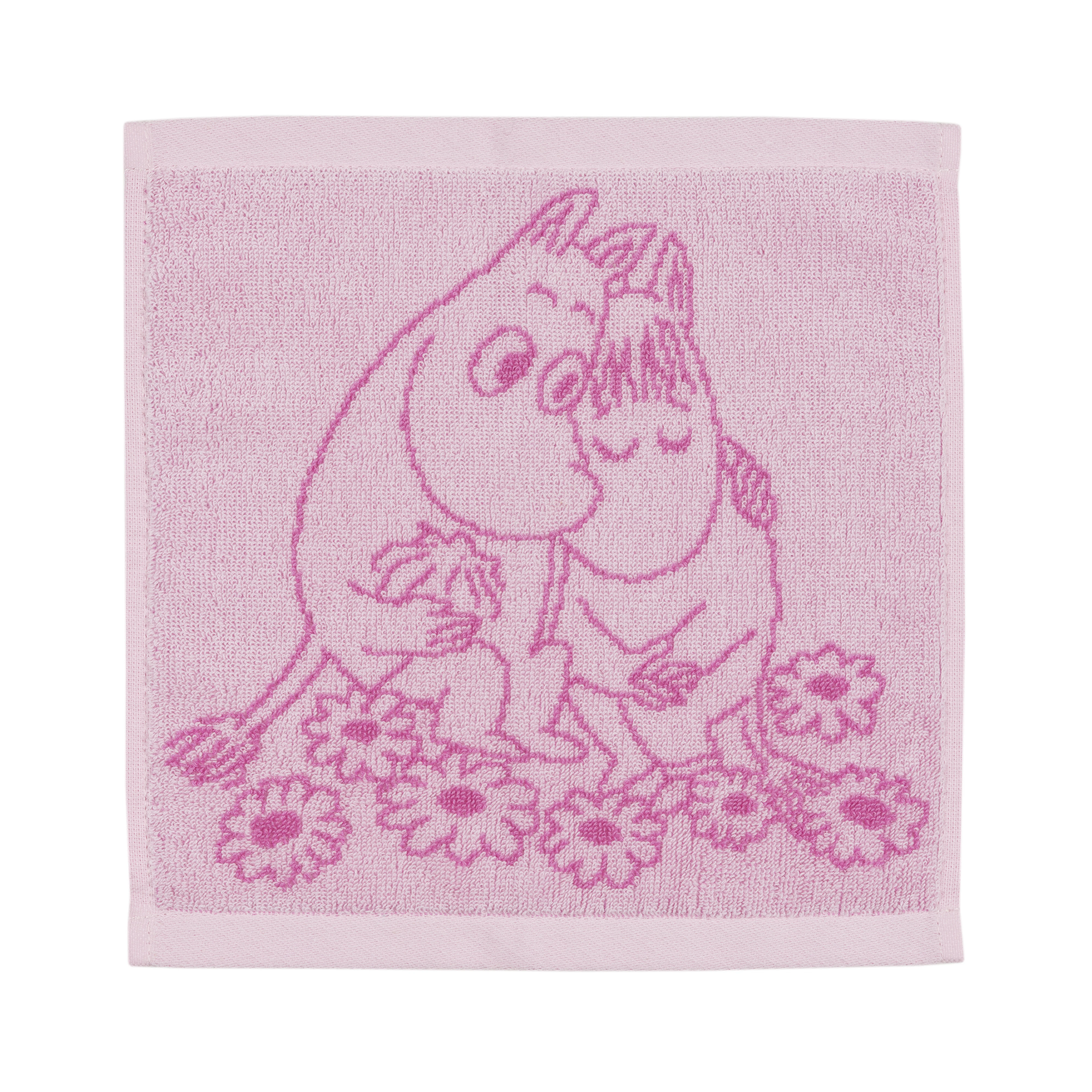 Moomin Arabia Moomin Handduk Förälskade 25x25 Cm - Handdukar & Badlakan Bomull Rosa