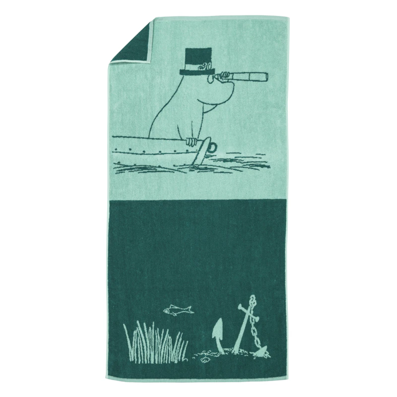 Moomin Badhandduk Muminpappa, 70x140 cm