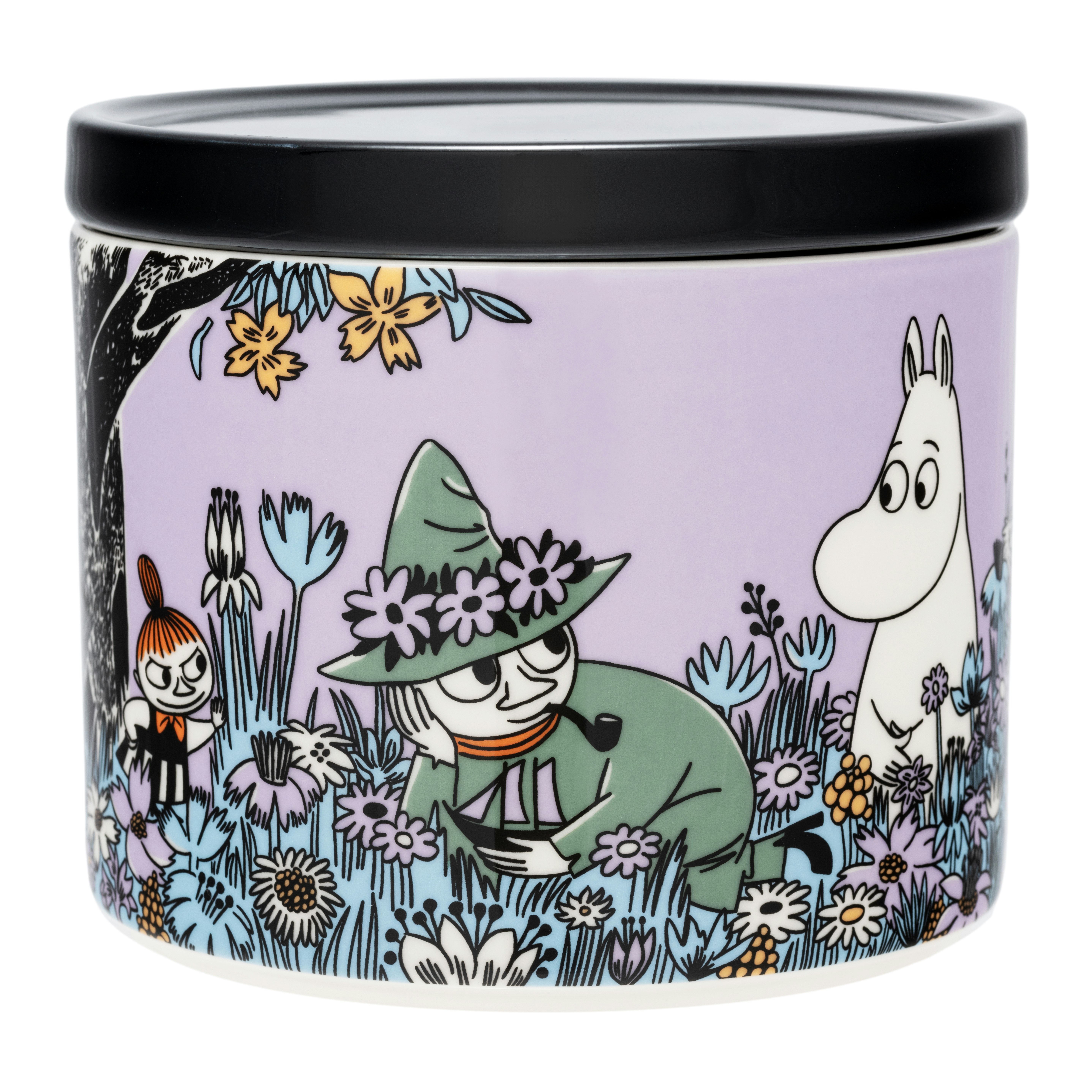 Moomin Arabia Moomin Kakburk V&auml;nner F&ouml;r Alltid - F&ouml;rvaringsburkar & lock Silikon Multi