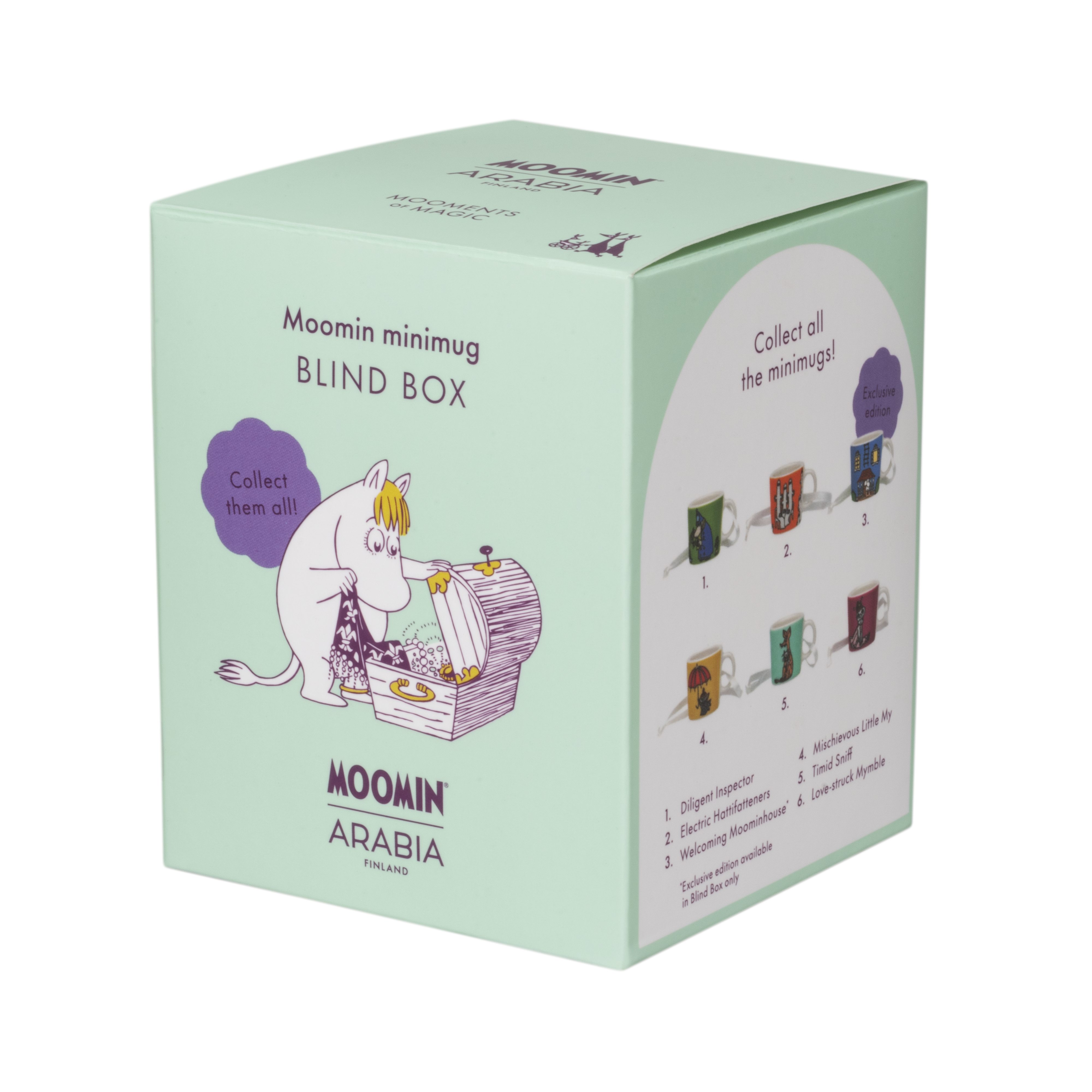 Moomin Arabia Moomin Minimugg Blind Box - Muminmuggar Vitroporslin Multi