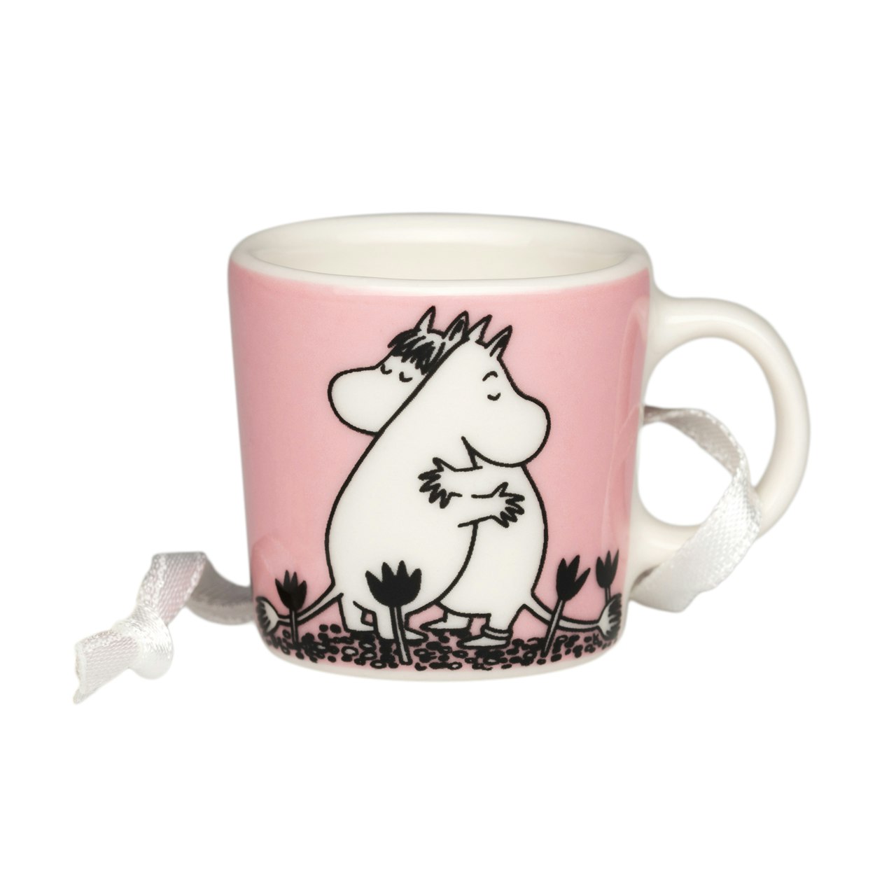 Moomin Arabia Moomin Minimugg K&auml;rlek 30 Box - Muminmuggar Vitroporslin Rosa