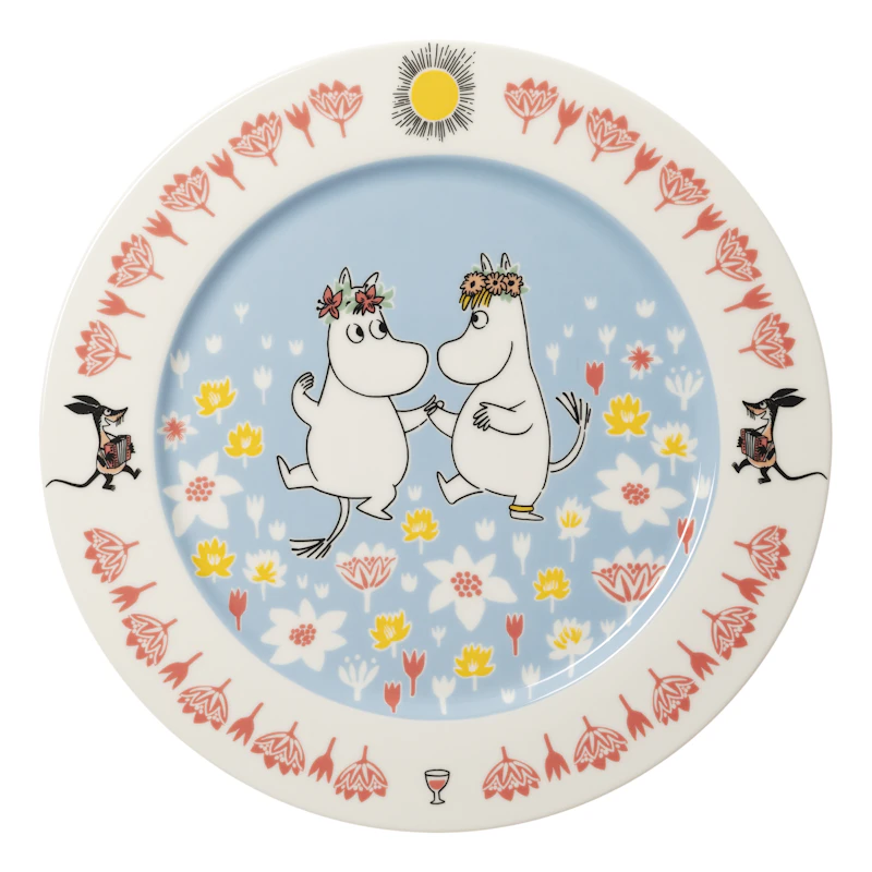 Moomin Serveringstallrik 30 cm Sommardans