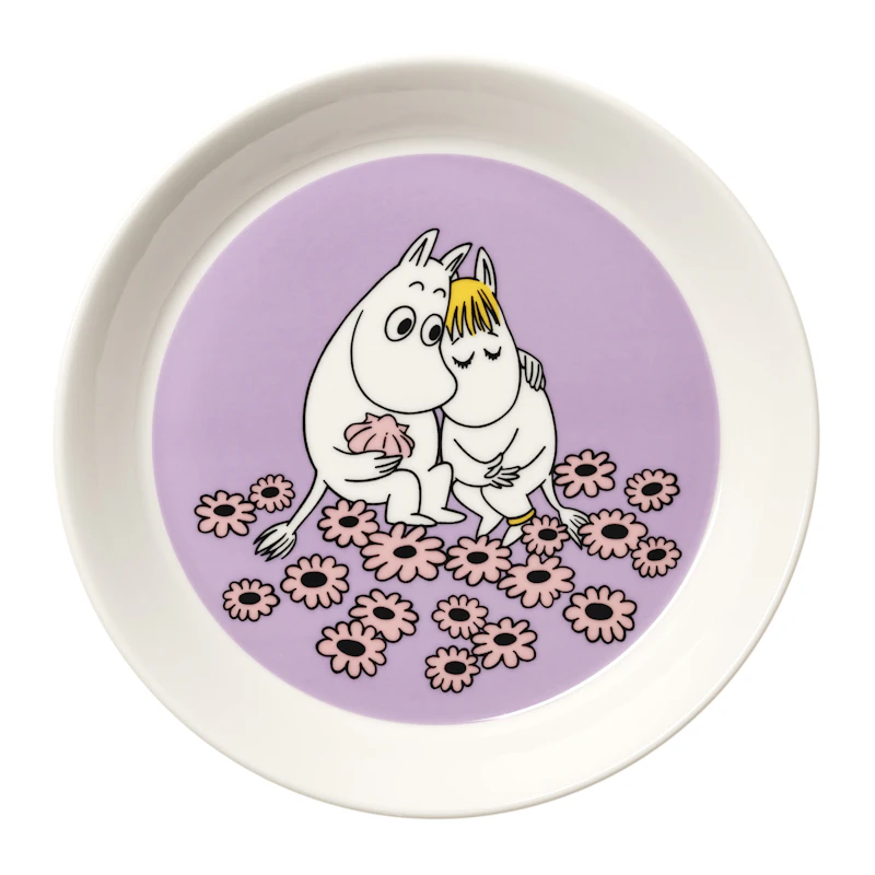 Moomin Tallrik 19 cm Förälskade