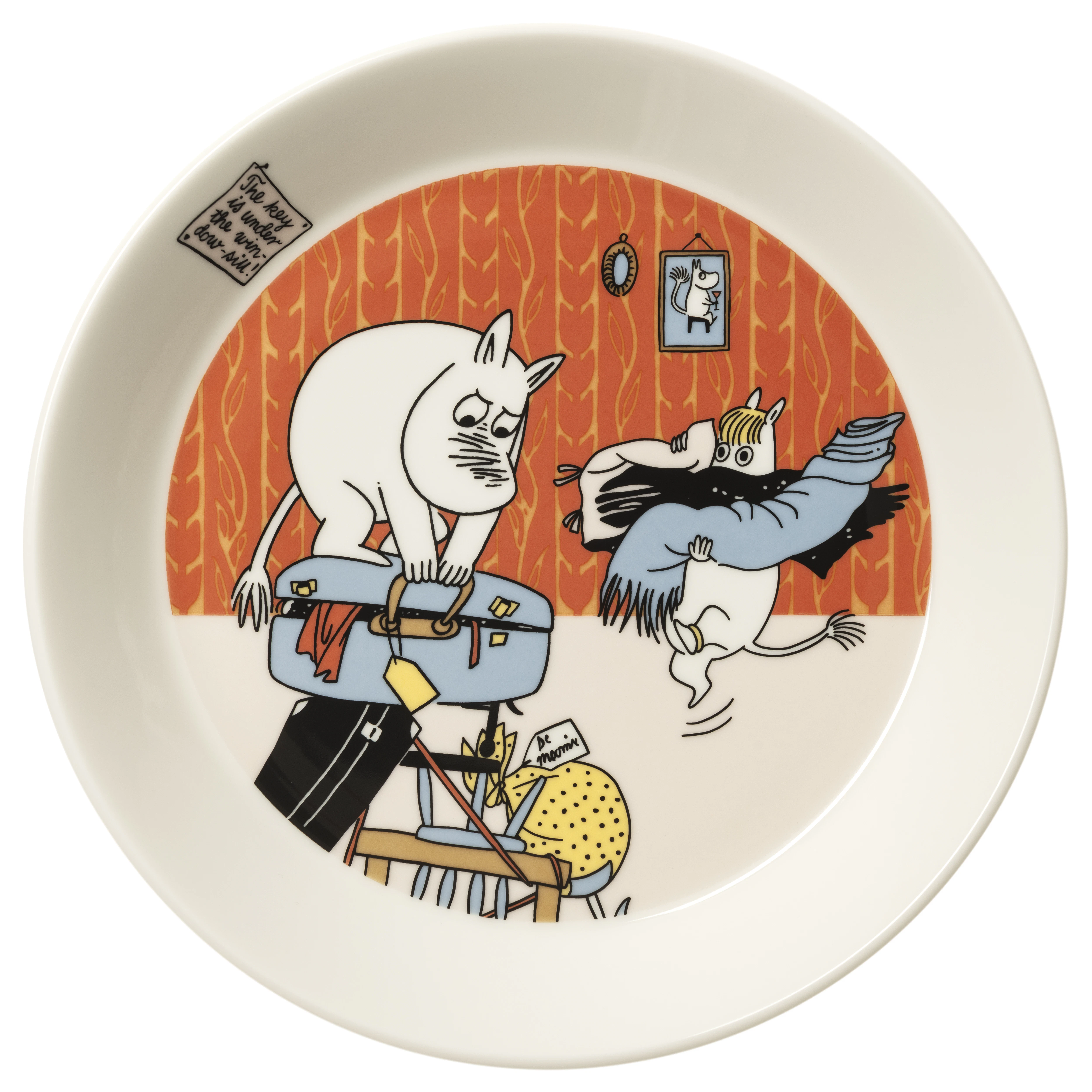 Moomin Arabia Moomin Tallrik 19 Cm Redo F&ouml;r Semester - Assietter Vitroporslin Multi
