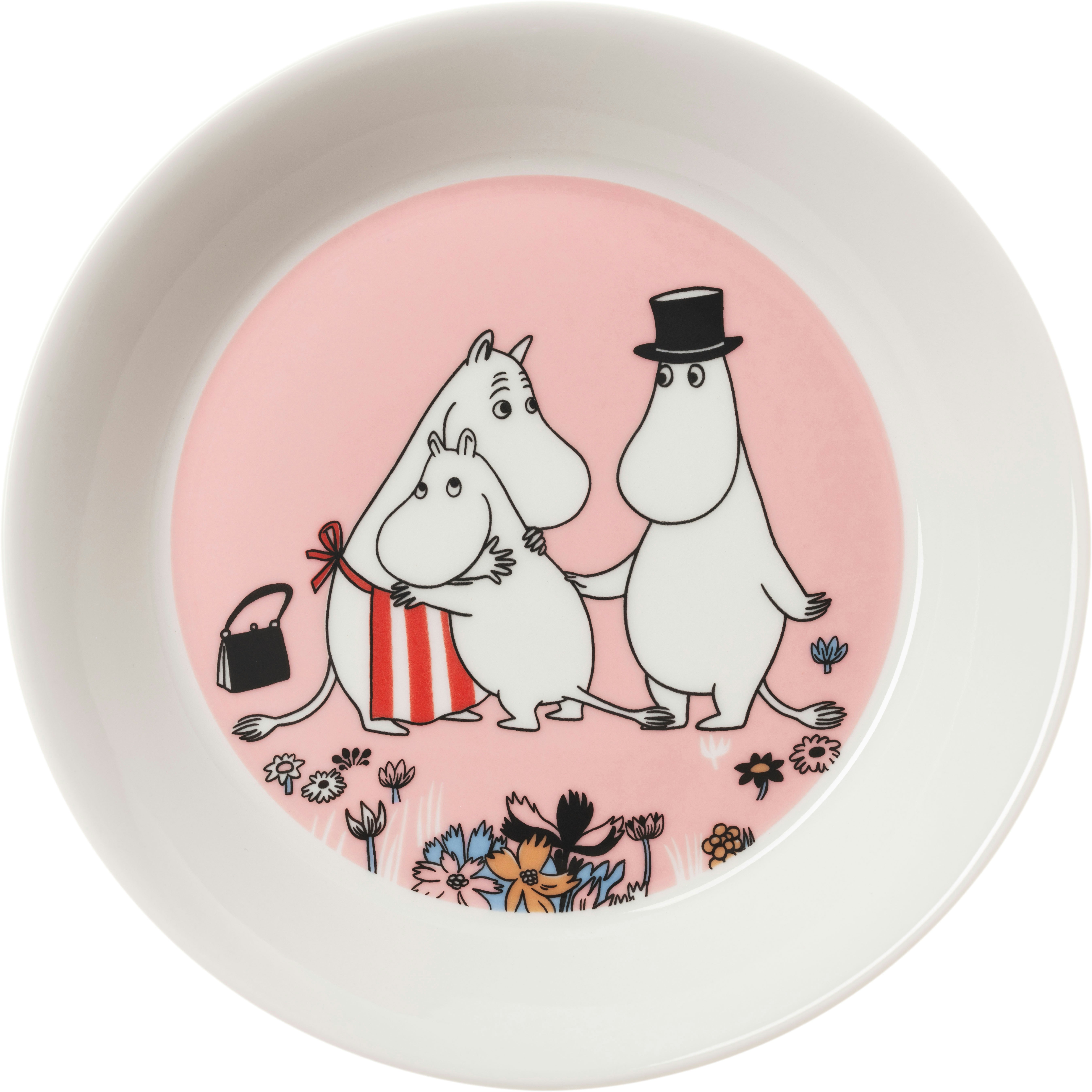 Moomin Arabia Mumin Assiett Familjemys 15 Cm - Assietter Vitroporslin Multi