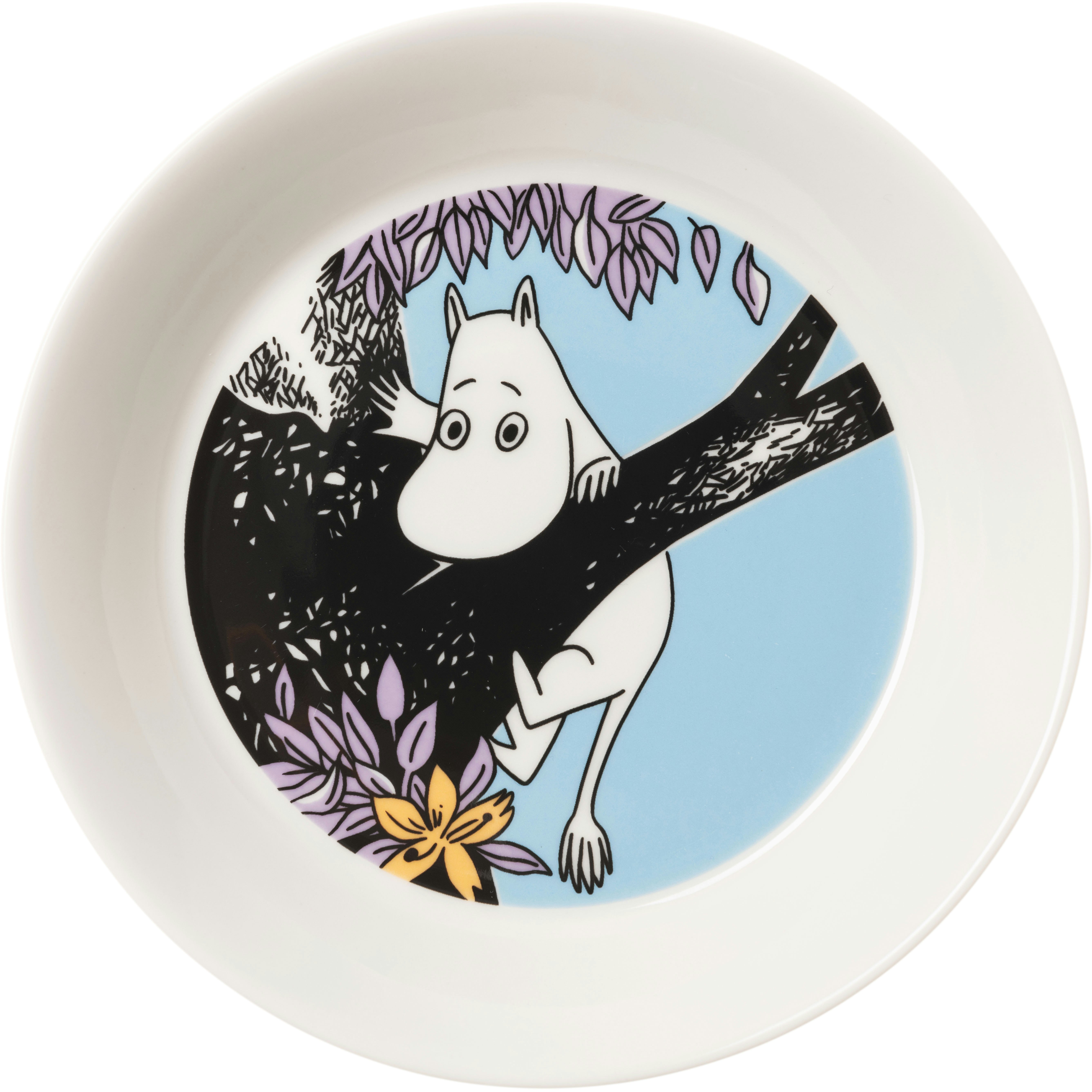 Moomin Arabia Mumin Assiett V&auml;nner F&ouml;r Alltid 15 Cm - Assietter Vitroporslin Multi