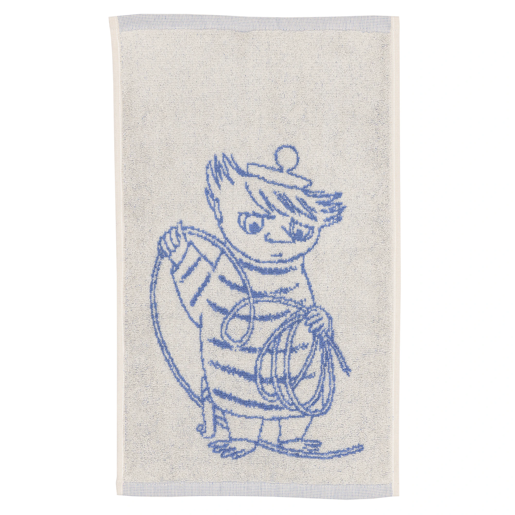 Moomin Arabia Moomin Handduk Too-ticki 30x50 Cm - Handdukar & Badlakan Ekologisk Bomull Blå