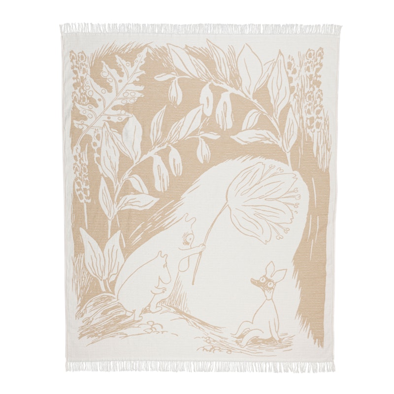 Mumin Filt 130x170 cm, Beige