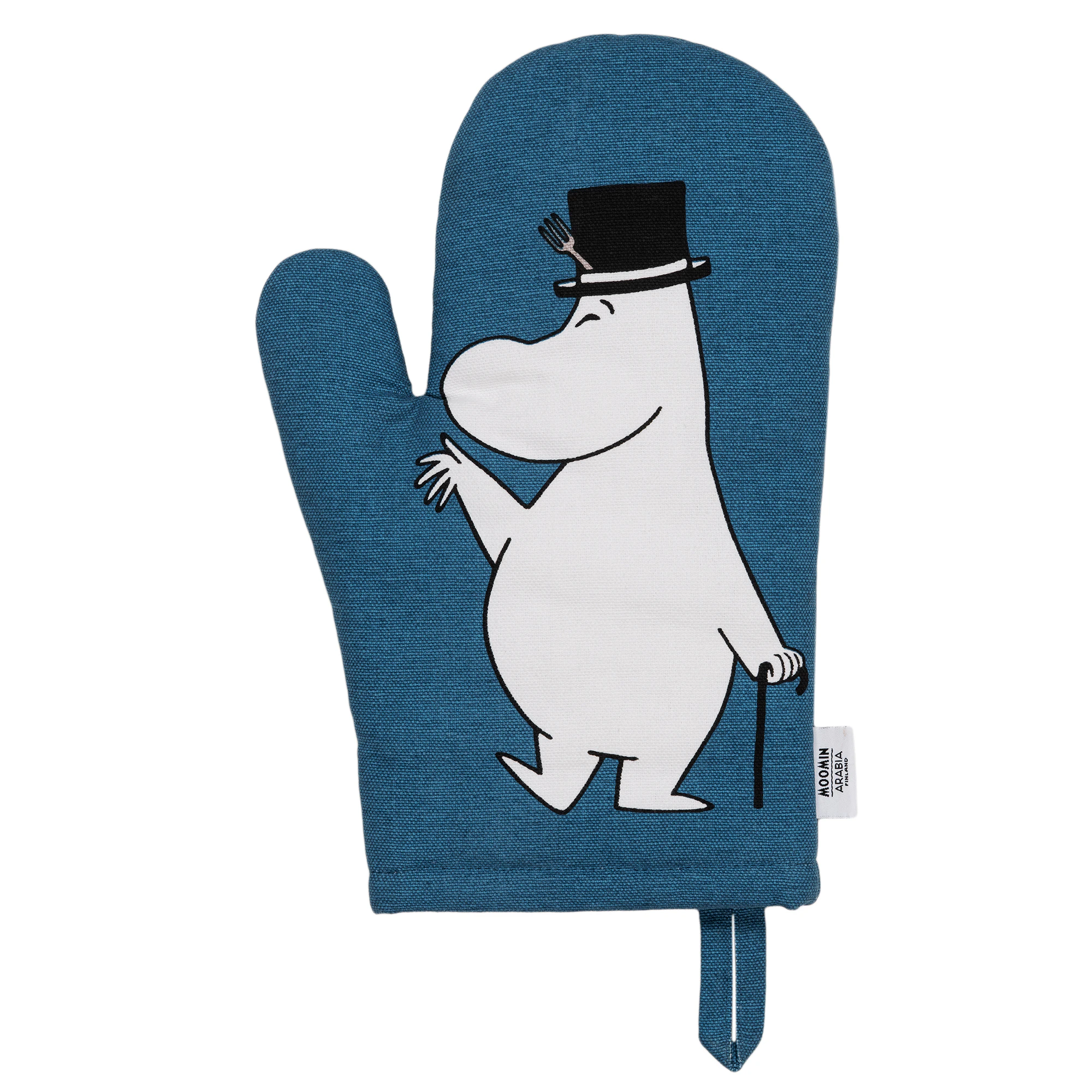 Moomin Arabia Moomin Grytvante Muminpappa - Grytlappar & Grytvantar Bomull Blå