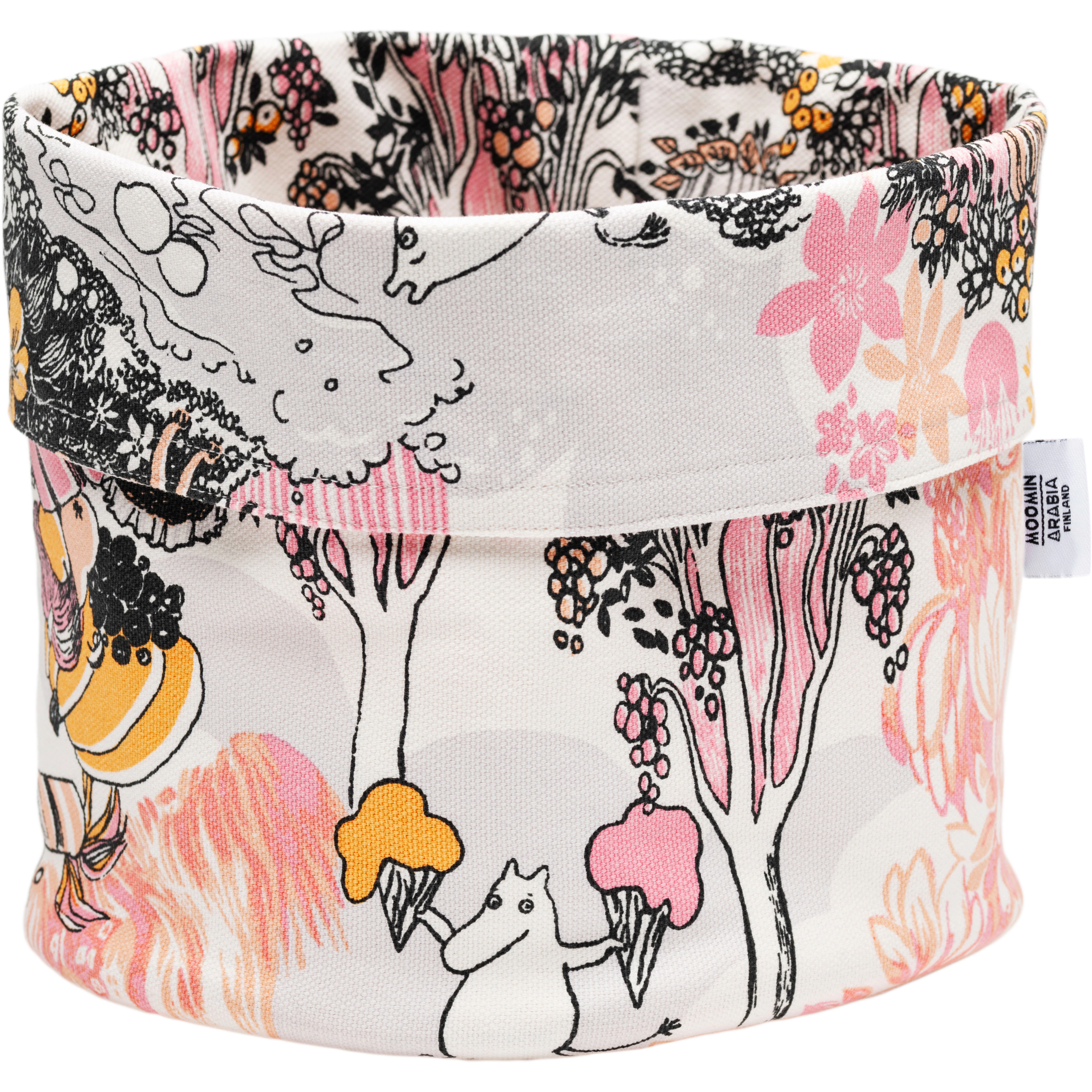 Moomin Arabia Mumin Korg 20 Cm - Korgar Bomull Rosa