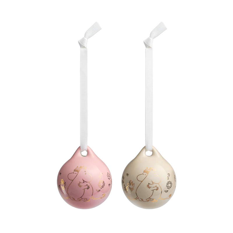 Moomin Julkula 2-pack Kärlek, Gold / Rosa