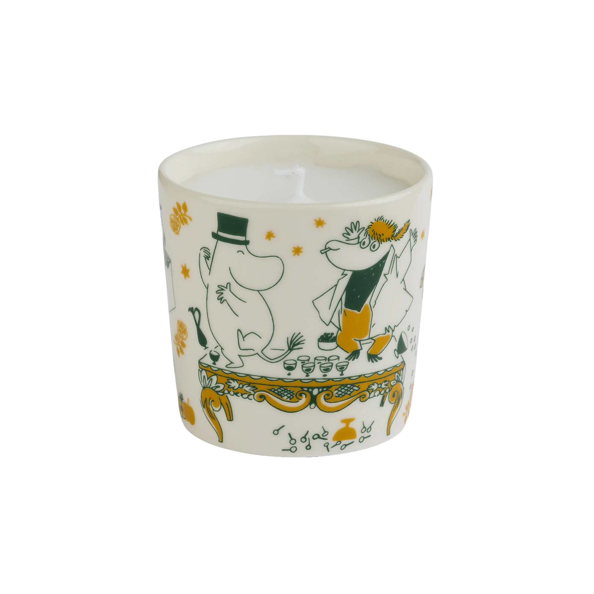 Moomin Arabia Moomin Ljus Kärleksgåva - Doftljus Keramik Vit