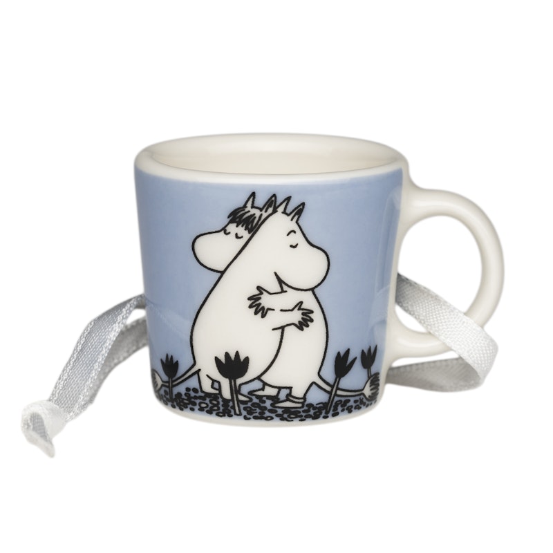 Moomin Minimugg Kärlek blå Box