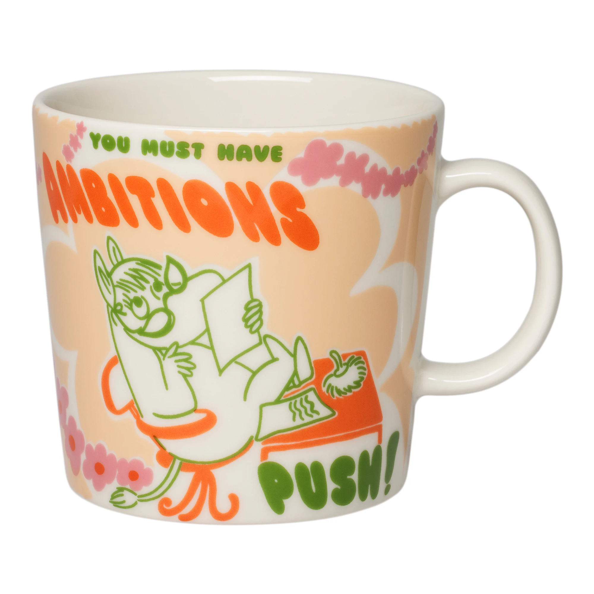 Moomin Arabia Moomin Mugg Boss Lady 40 Cl - Kaffekoppar Vitroporslin