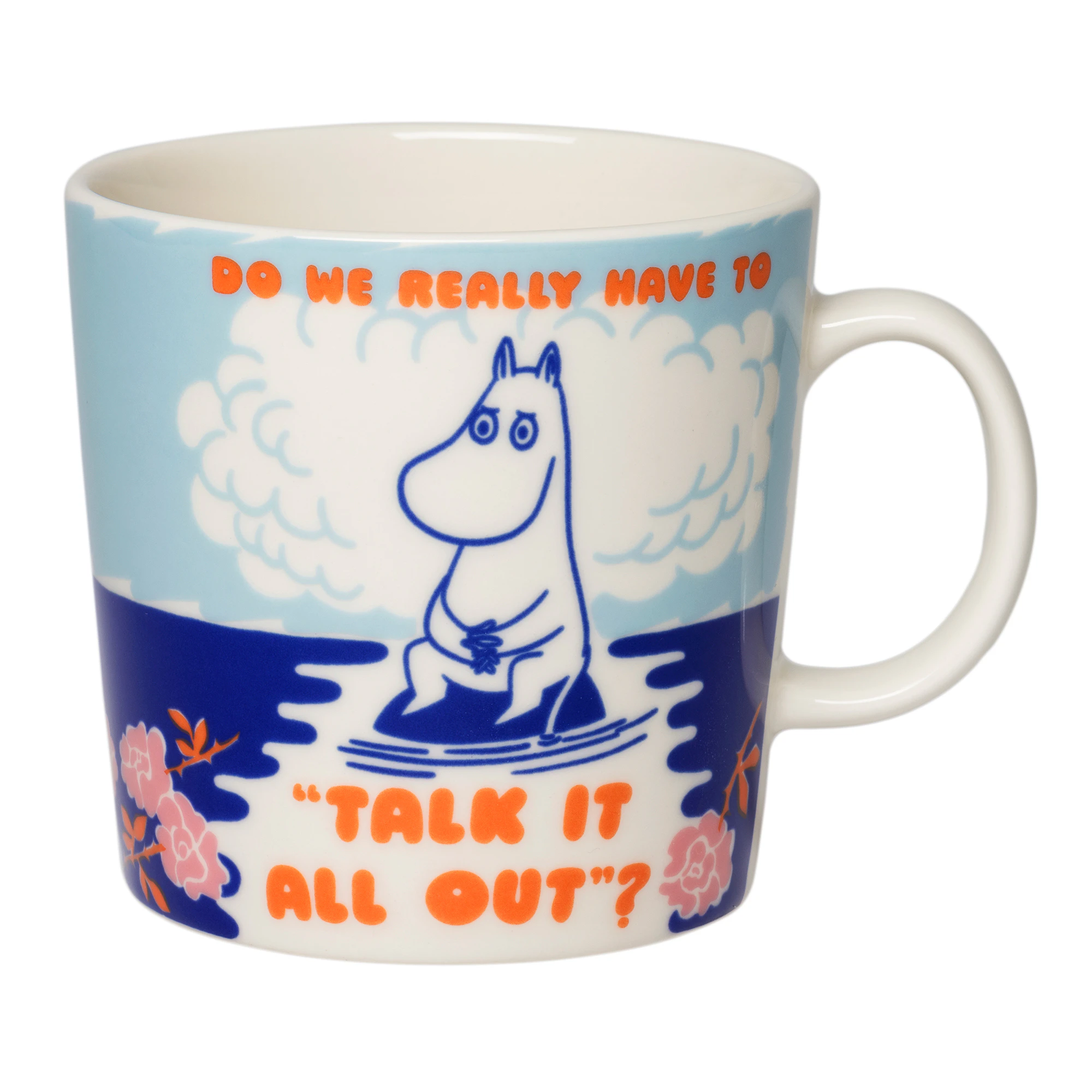 Moomin Arabia Moomin Mugg Talk It All 40 Cl - Kaffekoppar Vitroporslin