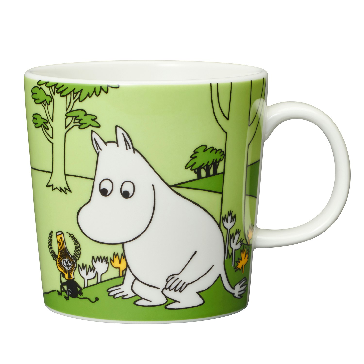 Moomin Arabia Mumin Mugg 30 Cl Mumintrollet - Kaffekoppar Porslin Gr&auml;sgr&ouml;n