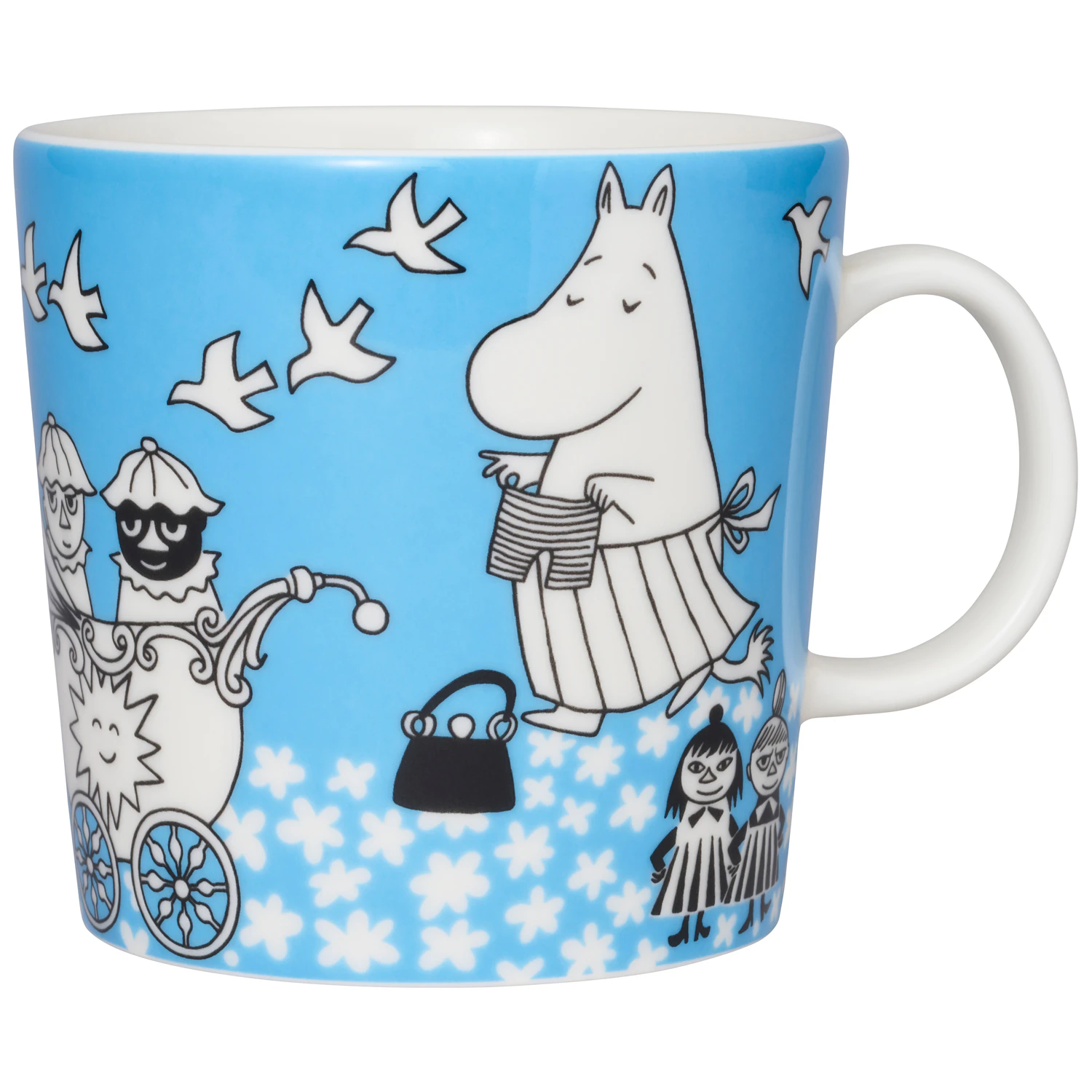 Moomin Arabia Mumin Mugg 40 Cl Fred - Kaffekoppar Porslin Bl&aring;